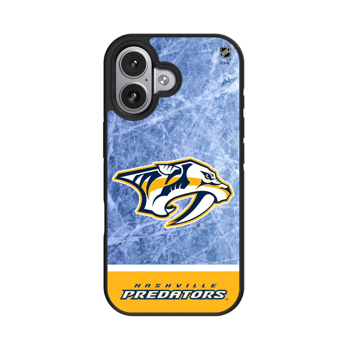 Nashville Predators Ice Wordmark iPhone Bump Phone Case for Apple iPhone#Device_iPhone 17