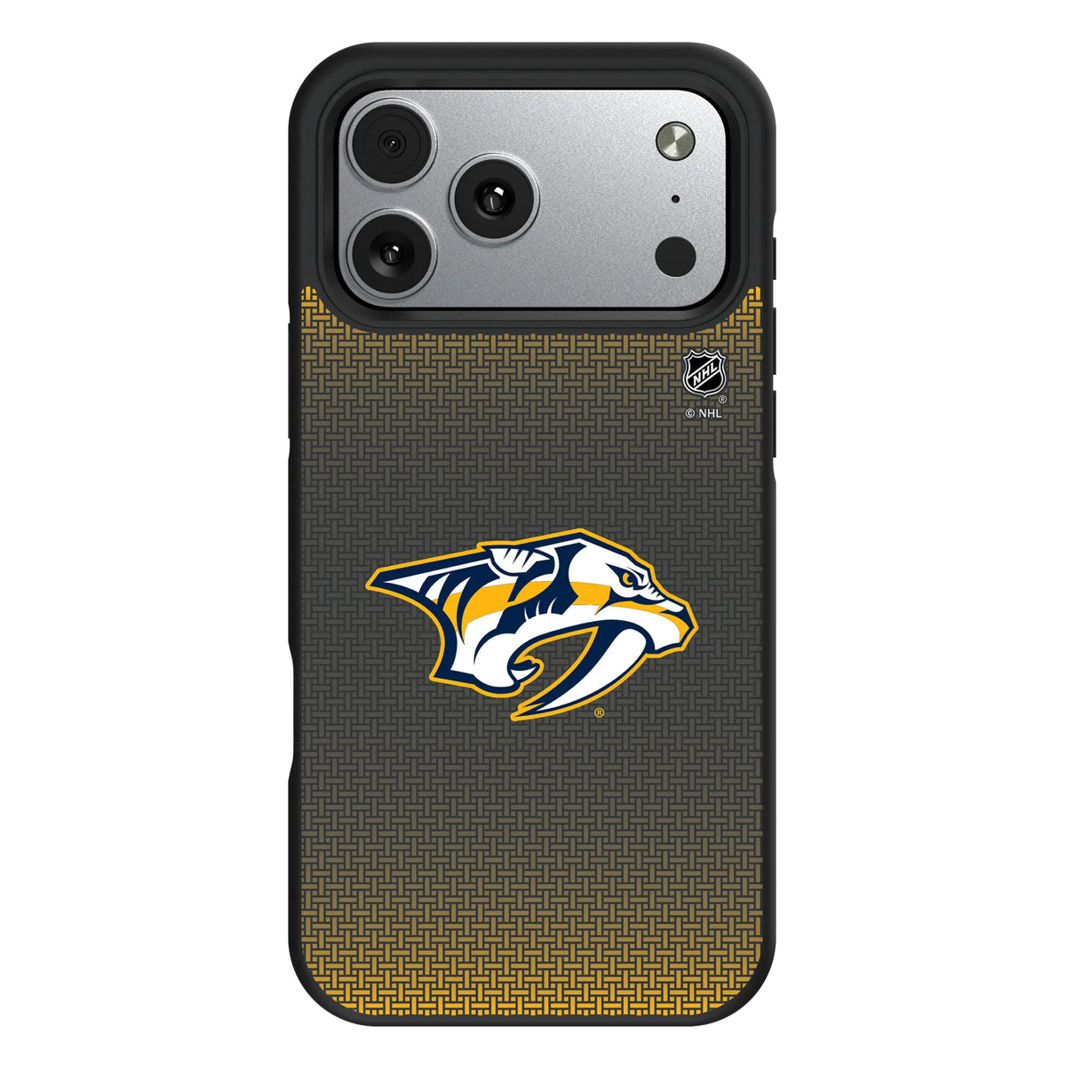 Nashville Predators Linen iPhone Bump Phone Case for Apple iPhone#Device_iPhone 17 Pro Max