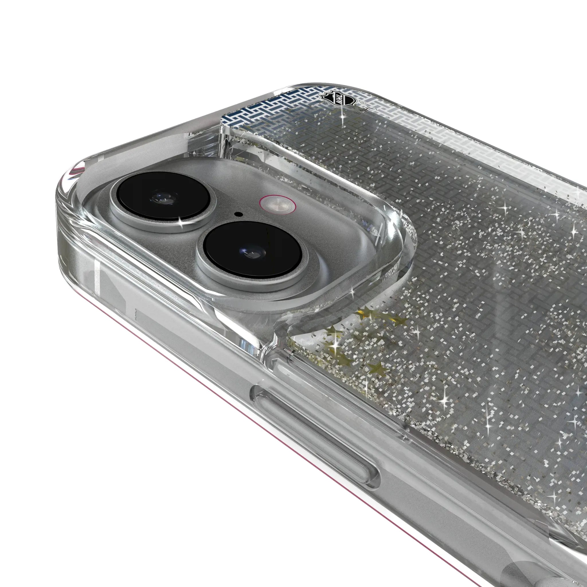 Nashville Predators Linen iPhone Glitter Phone Case for Apple iPhone - Detail