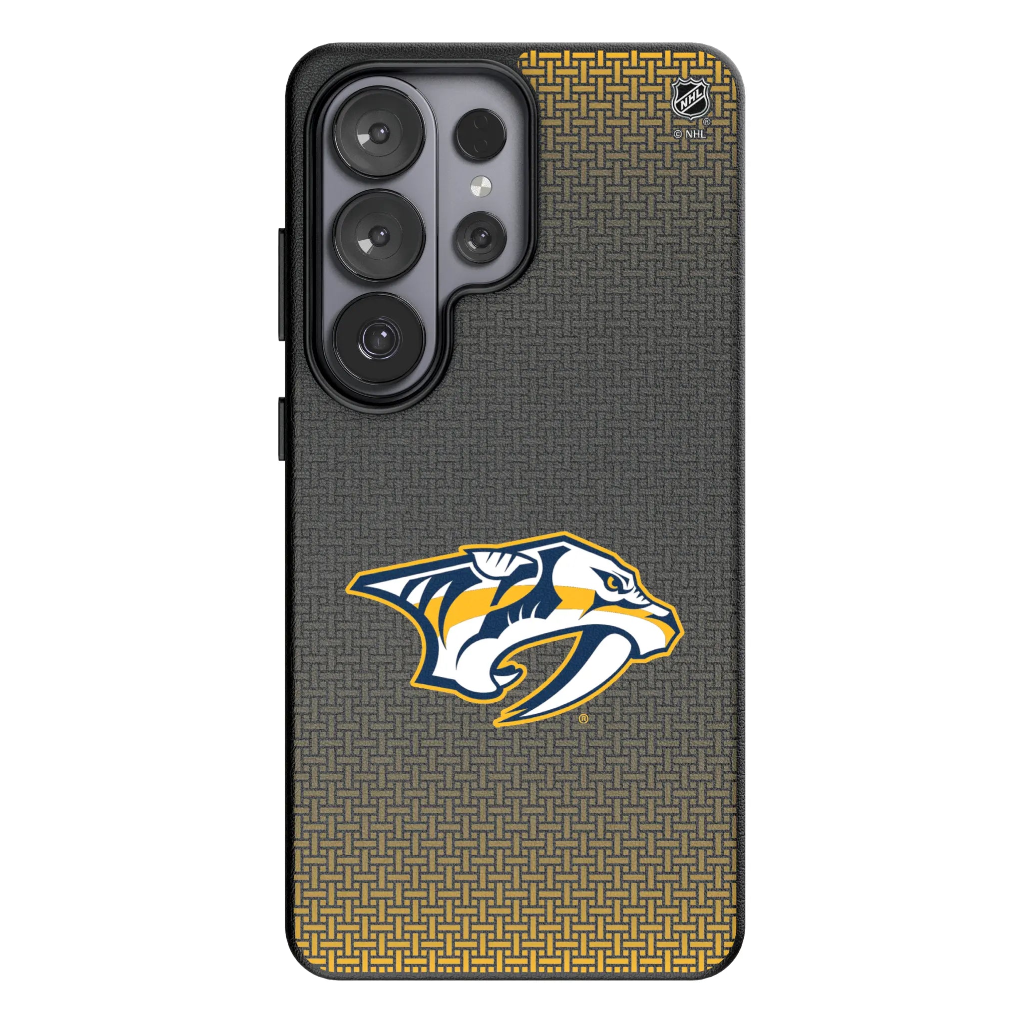 Nashville Predators Linen Galaxy MagSafe Compatible Phone Case for Samsung Galaxy#Device_Galaxy S26 Ultra
