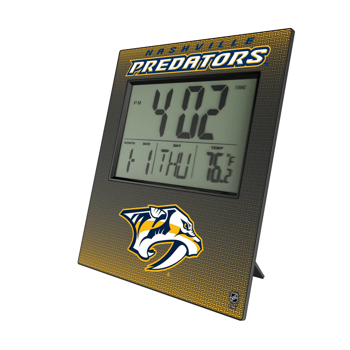 Nashville Predators Linen Wall Clock