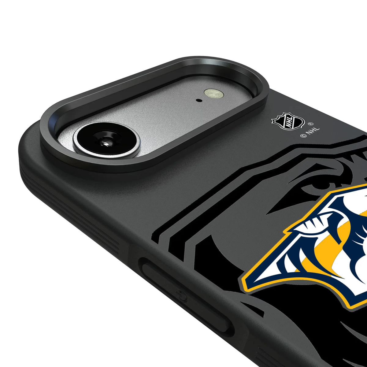 Nashville Predators Monocolor Tilt iPhone Bump Phone Case for Apple iPhone - Detail#Device_iPhone Air