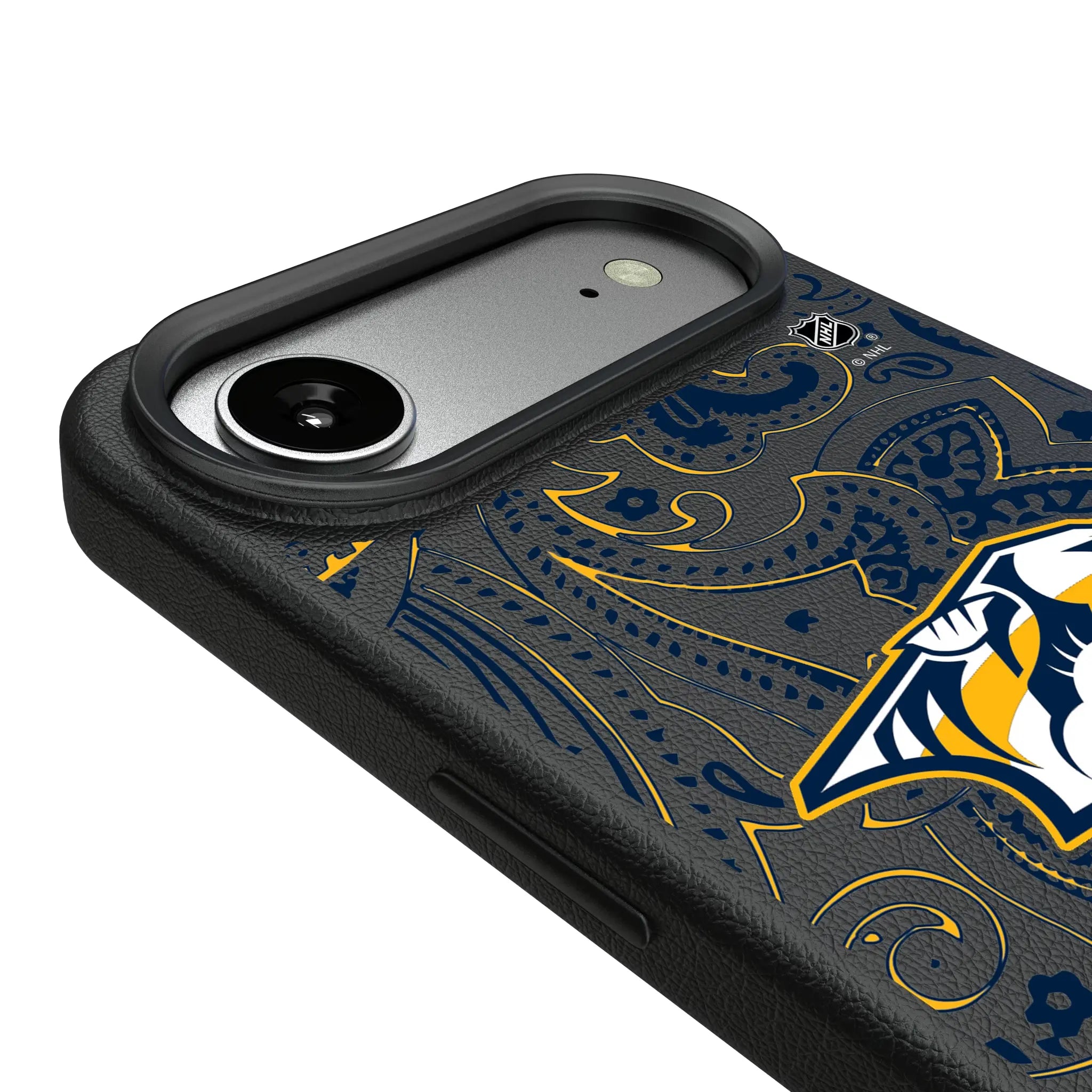 Nashville Predators Paisley iPhone MagSafe Compatible Phone Case for Apple iPhone - Detail#Device_iPhone Air