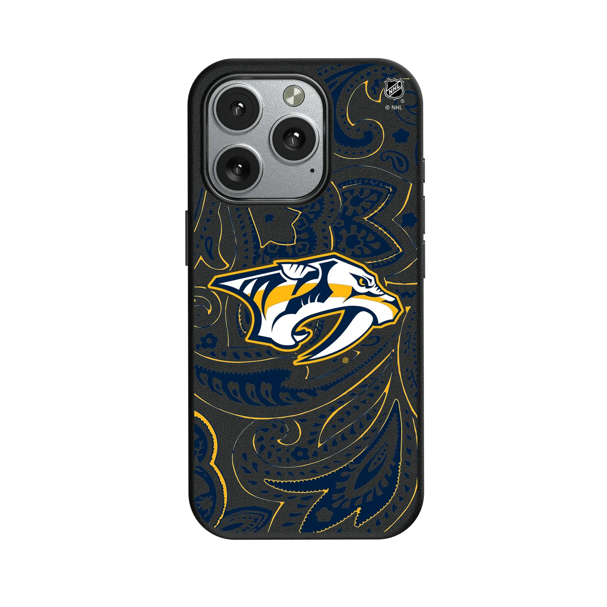 Nashville Predators Paisley iPhone MagSafe Compatible Phone Case for Apple iPhone