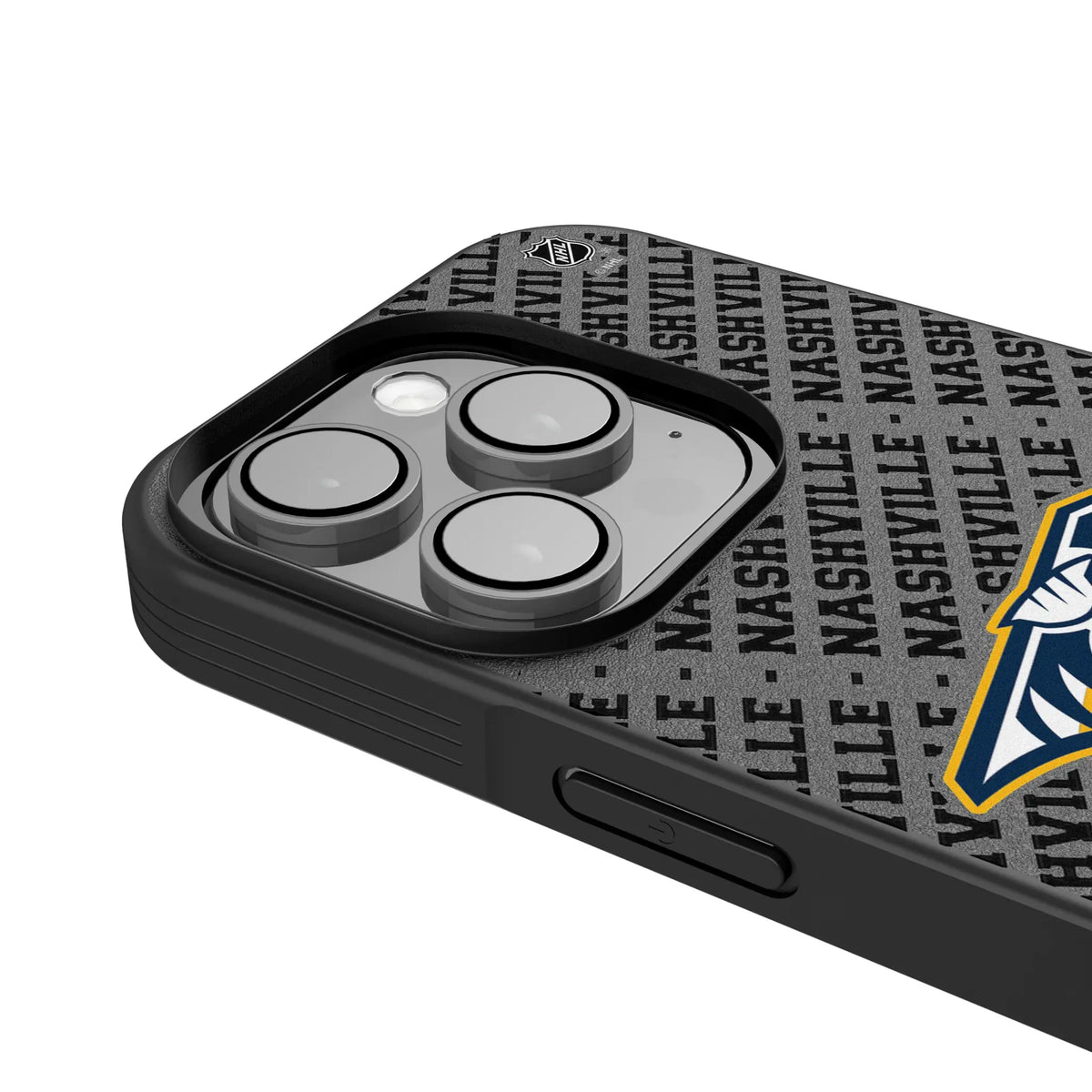 Nashville Predators Personalized EndZone Plus iPhone Bump Phone Case for Apple iPhone - Detail
