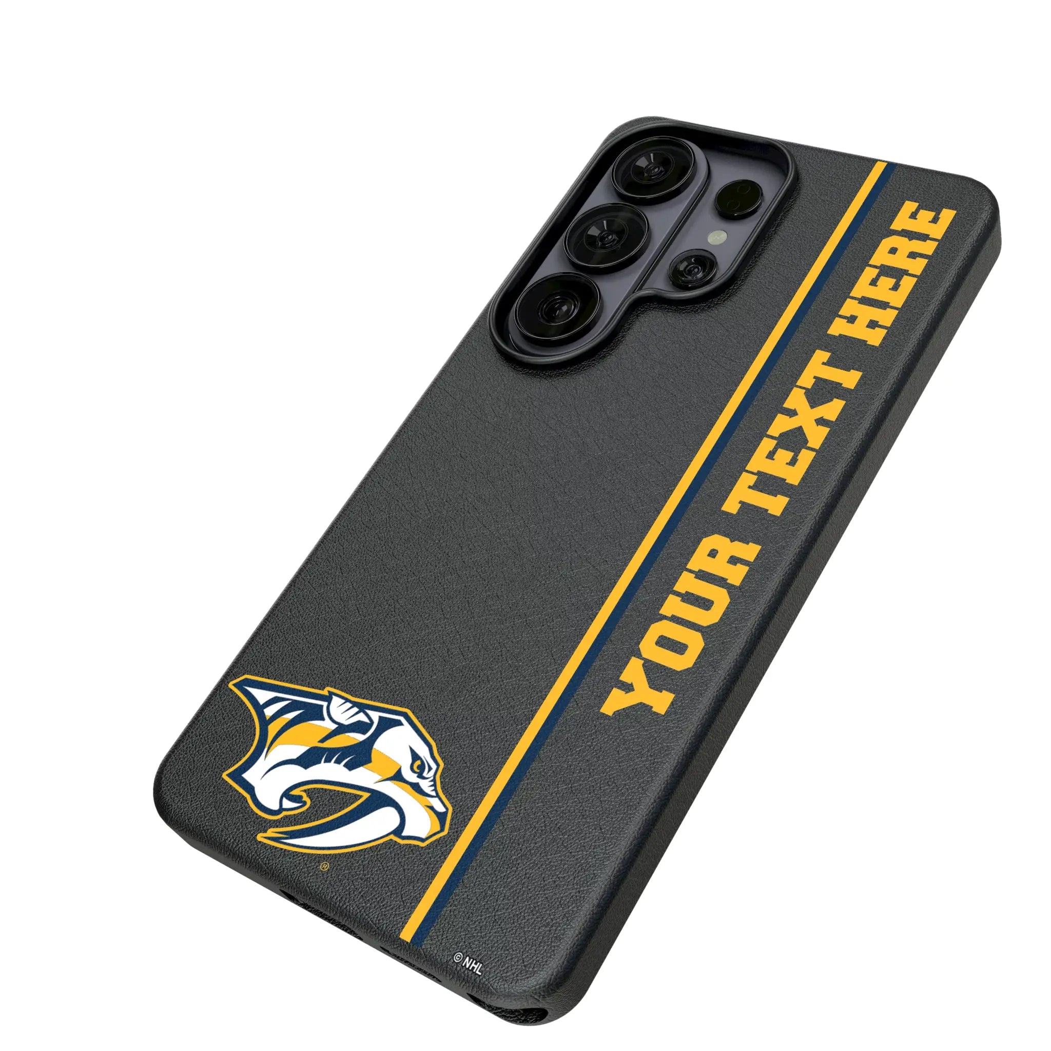 Nashville Predators Personalized Sidebard Galaxy MagSafe Compatible Phone Case for Samsung Galaxy - Isometric View#Device_Galaxy S26 Ultra