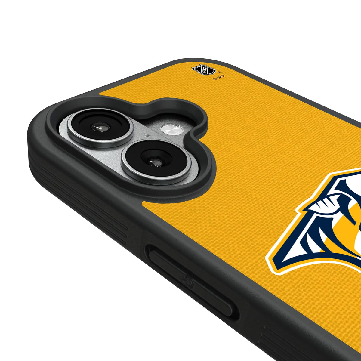 Nashville Predators Personalized Stripe iPhone Bump Phone Case for Apple iPhone - Detail#Device_iPhone 17