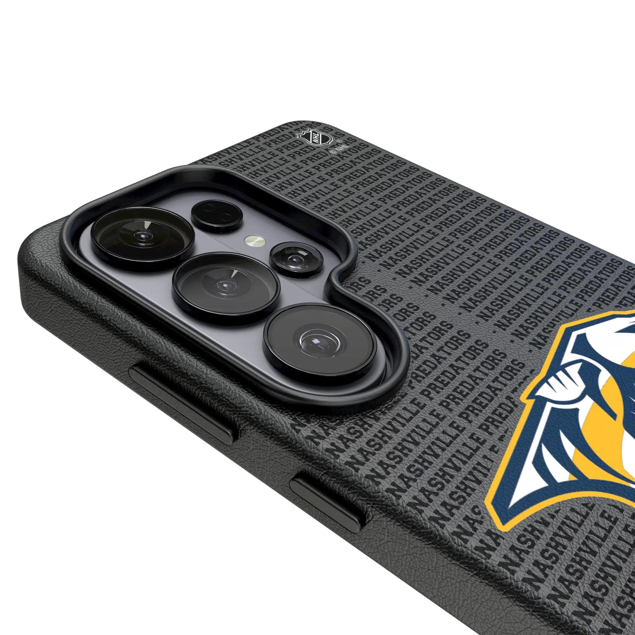 Nashville Predators Text Backdrop Galaxy MagSafe Compatible Phone Case for Samsung Galaxy - Detail#Device_Galaxy S26 Ultra