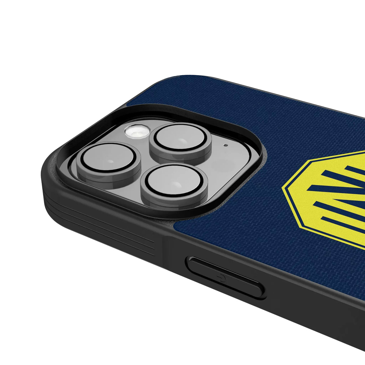 Nashville SC Endzone Solid iPhone Bump Phone Case for Apple iPhone - Detail
