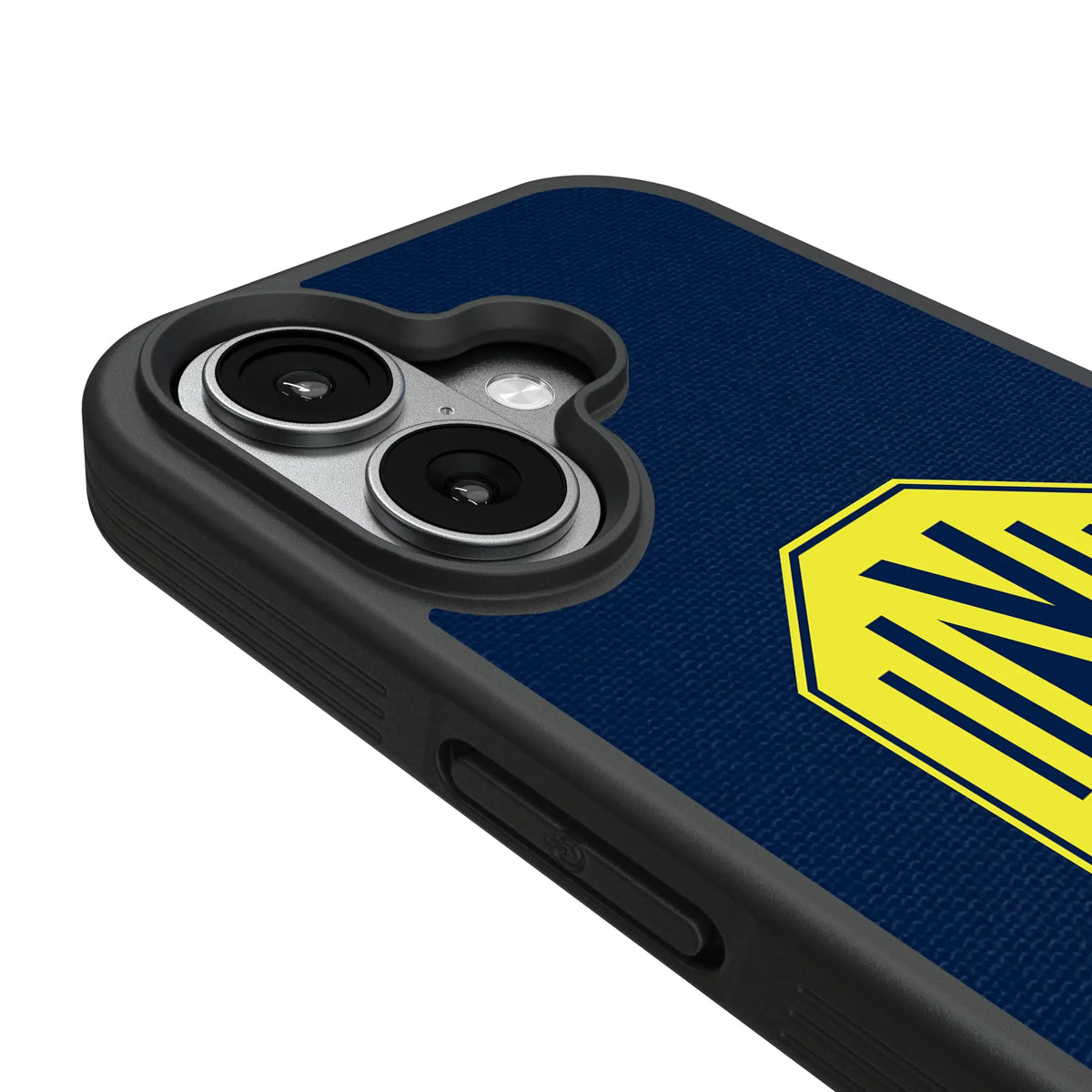 Nashville SC Endzone Solid iPhone Bump Phone Case for Apple iPhone - Detail#Device_iPhone 17