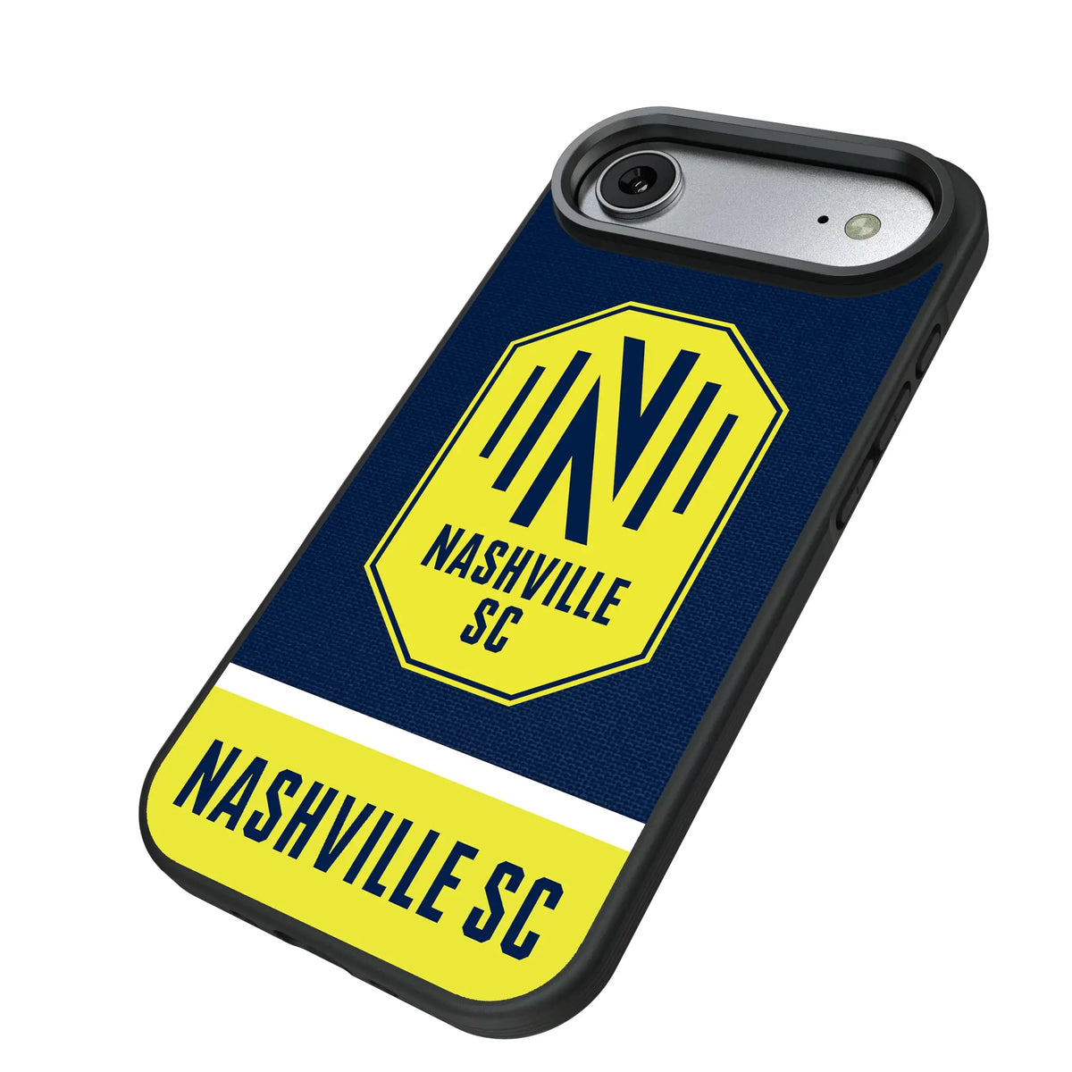 Nashville SC Endzone Solid iPhone Bump Phone Case for Apple iPhone - Isometric View#Device_iPhone Air