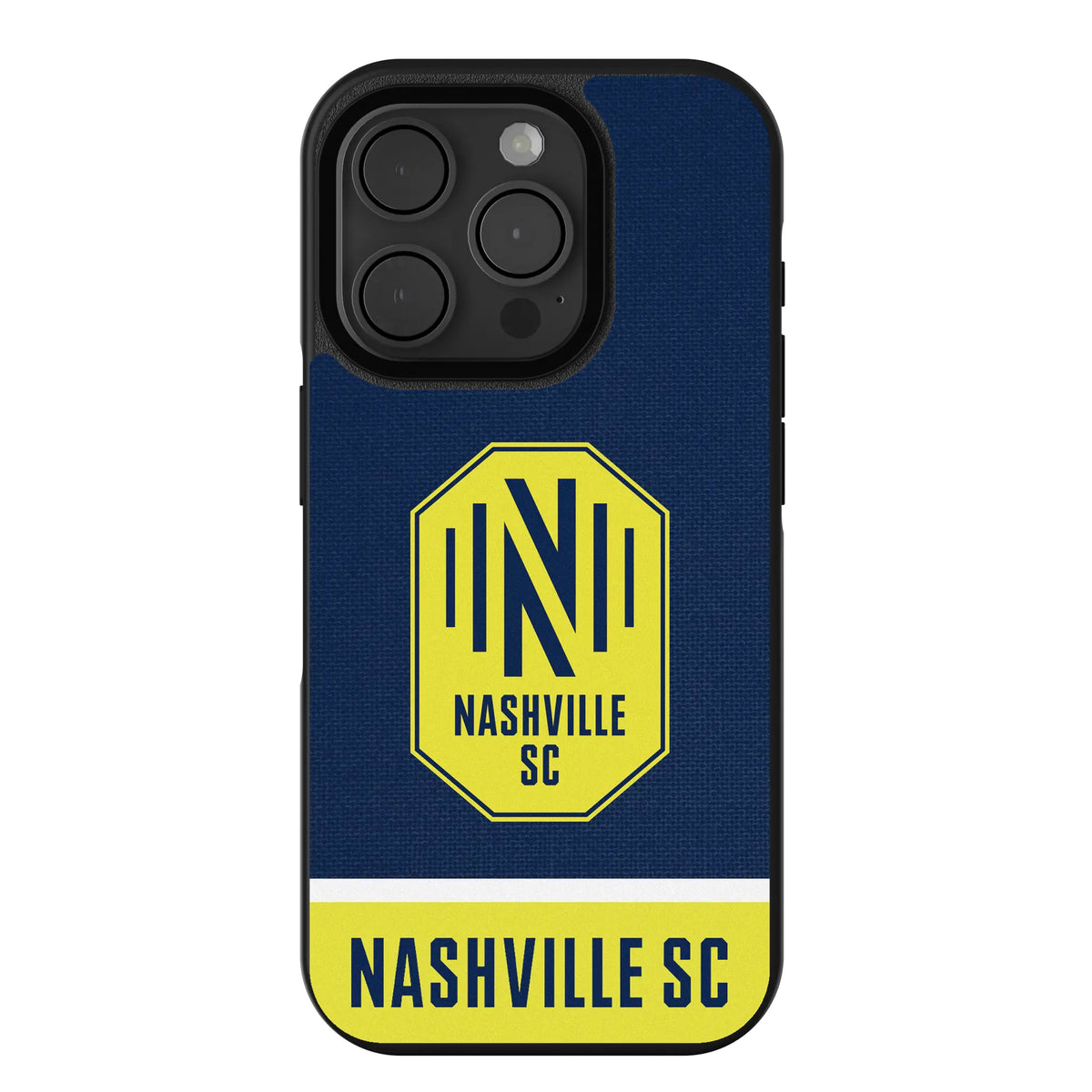 Nashville SC Endzone Solid iPhone Bump Phone Case for Apple iPhone