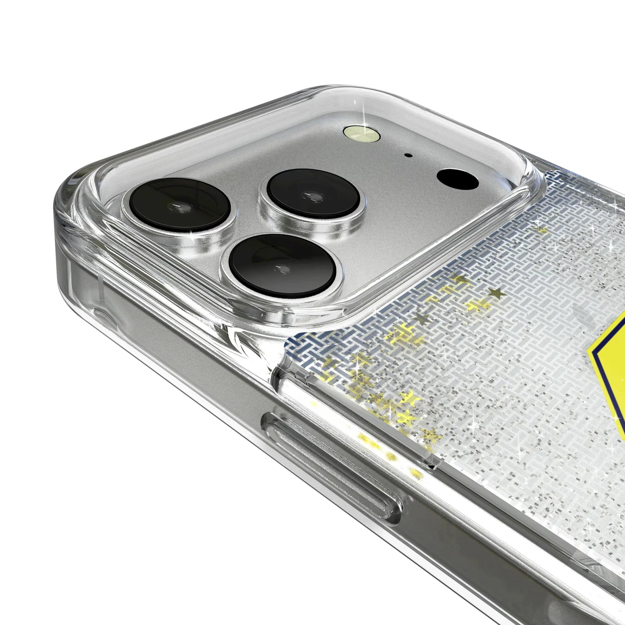 Nashville SC Linen iPhone Glitter Phone Case for Apple iPhone - Detail