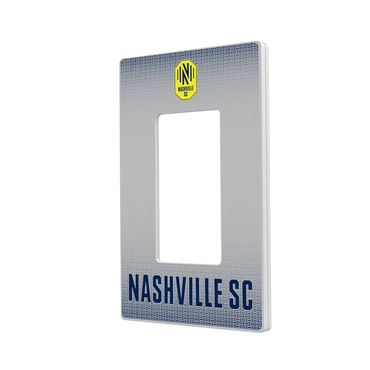 Nashville SC Linen Hidden-Screw Light Switch Plate#Style_Single Rocker