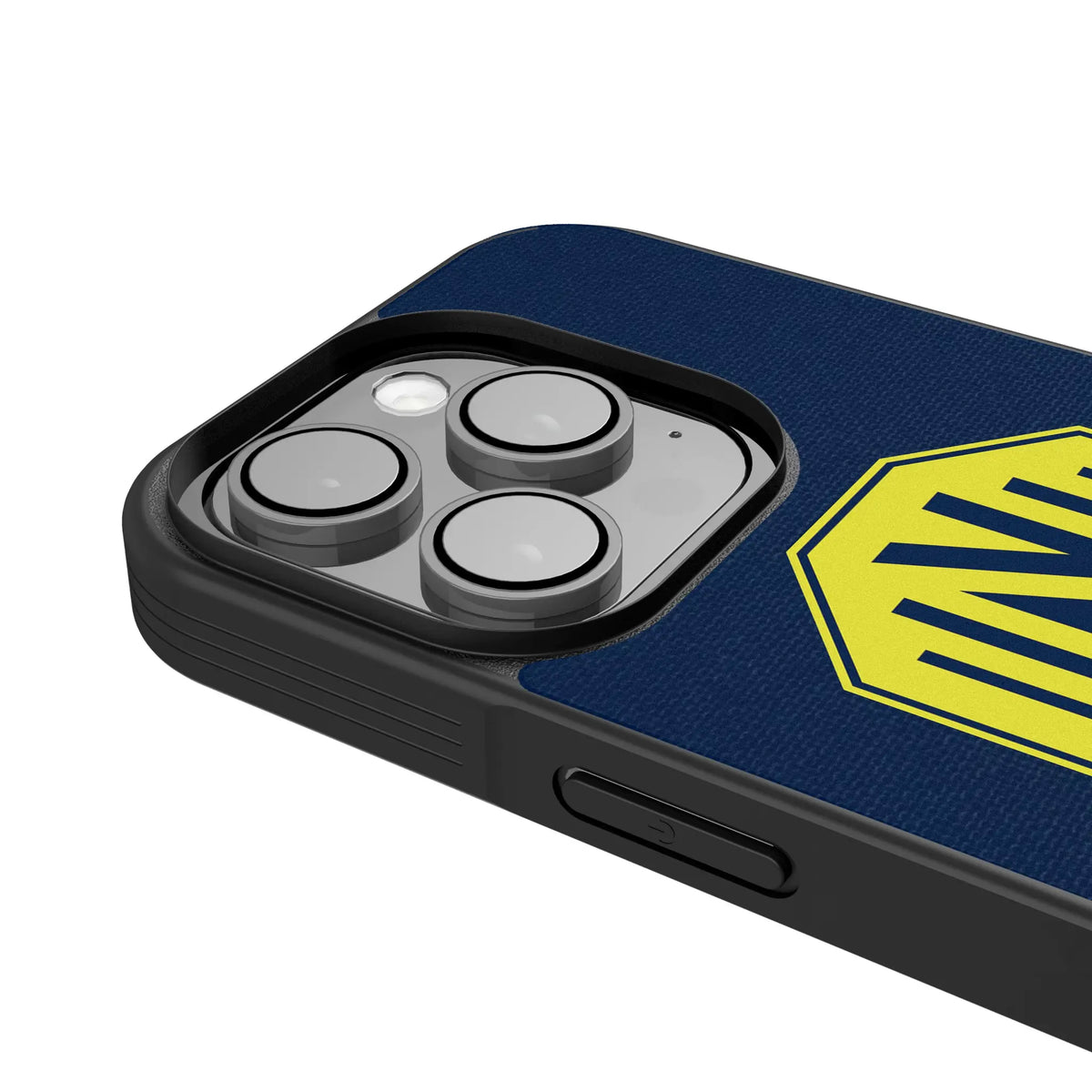 Nashville SC Stripe iPhone Bump Phone Case for Apple iPhone - Detail