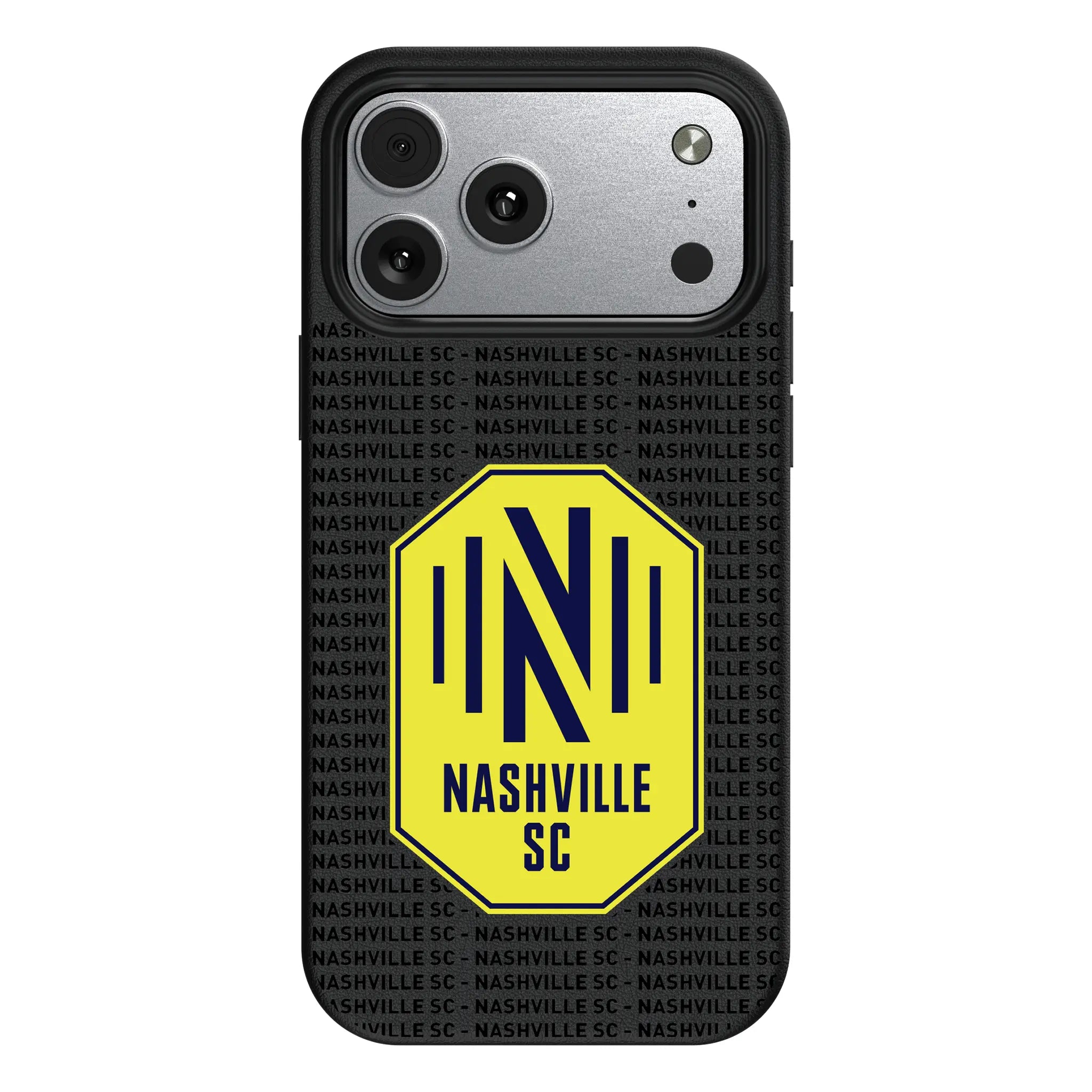 Nashville SC Text Backdrop iPhone MagSafe Compatible Phone Case for Apple iPhone#Device_iPhone 17 Pro Max