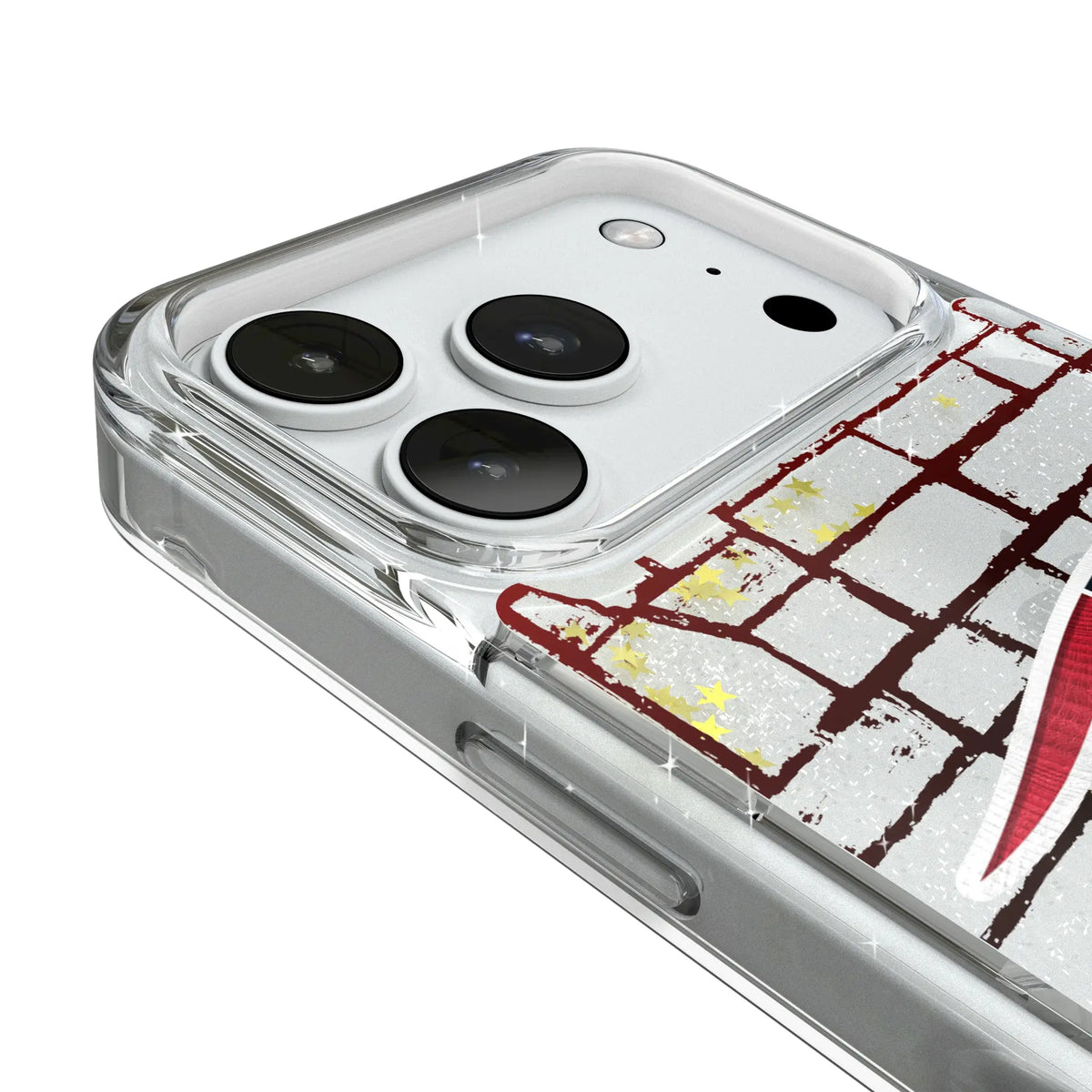 New England Patriots Brick iPhone Glitter Phone Case for Apple iPhone - Detail#Device_iPhone 18 Pro