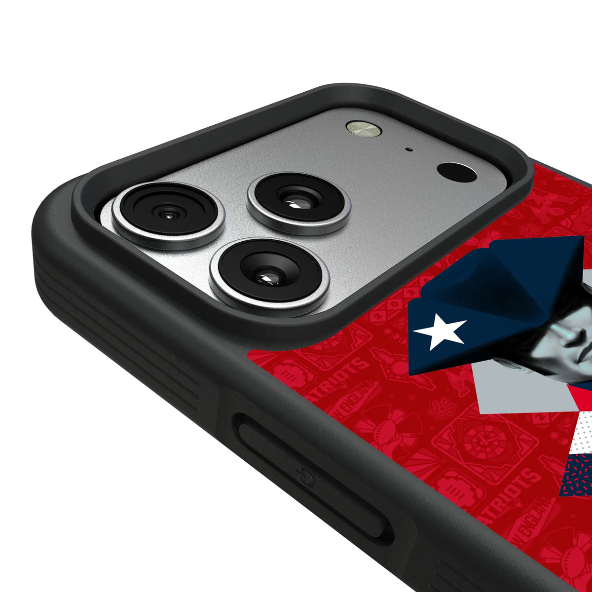 New England Patriots Deco iPhone Bump Phone Case for Apple iPhone - Detail#Device_iPhone 17 Pro Max
