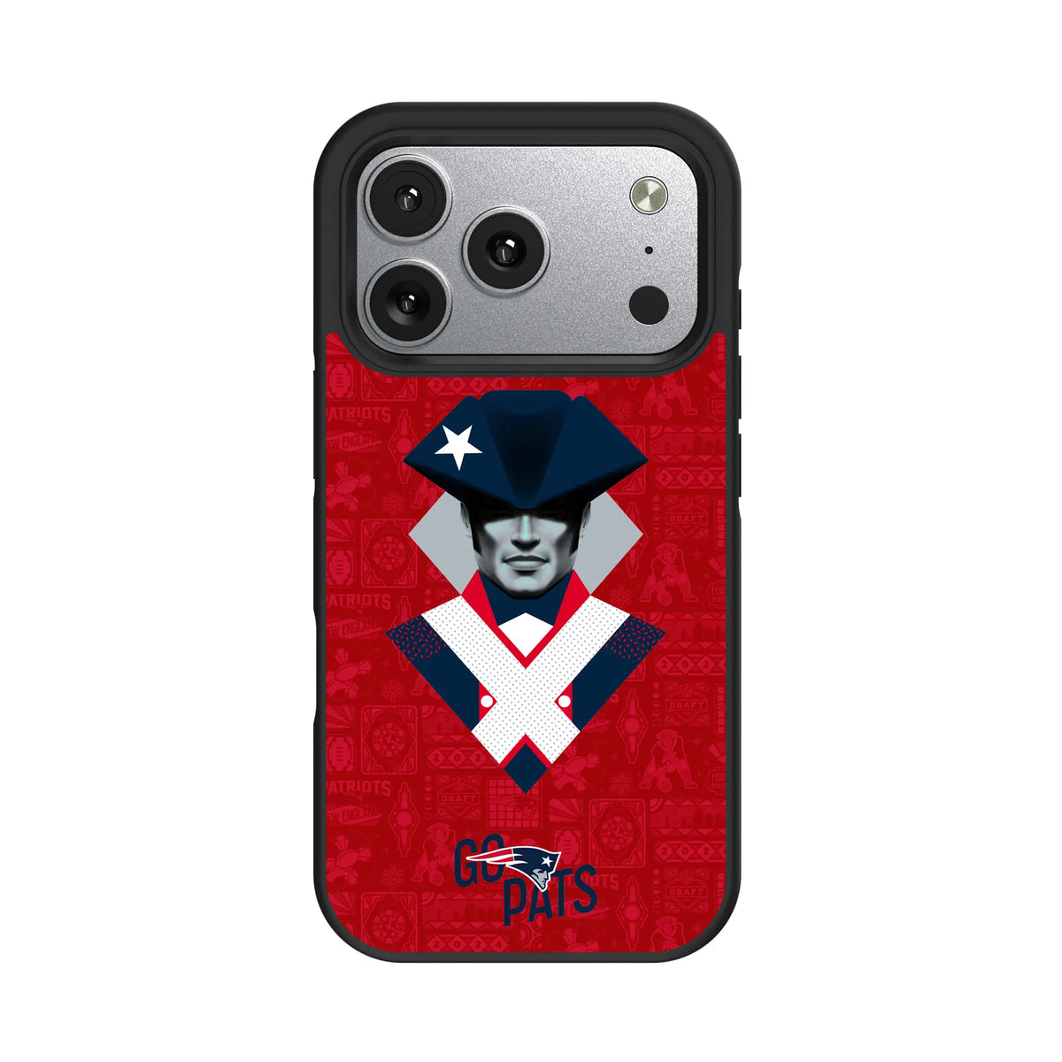 New England Patriots Deco iPhone Bump Phone Case for Apple iPhone#Device_iPhone 17 Pro