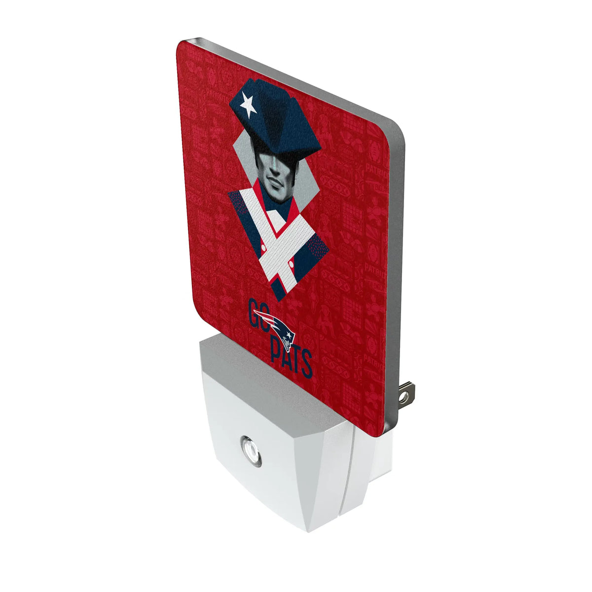 New England Patriots Deco Night Light 2-Pack - Isometric View
