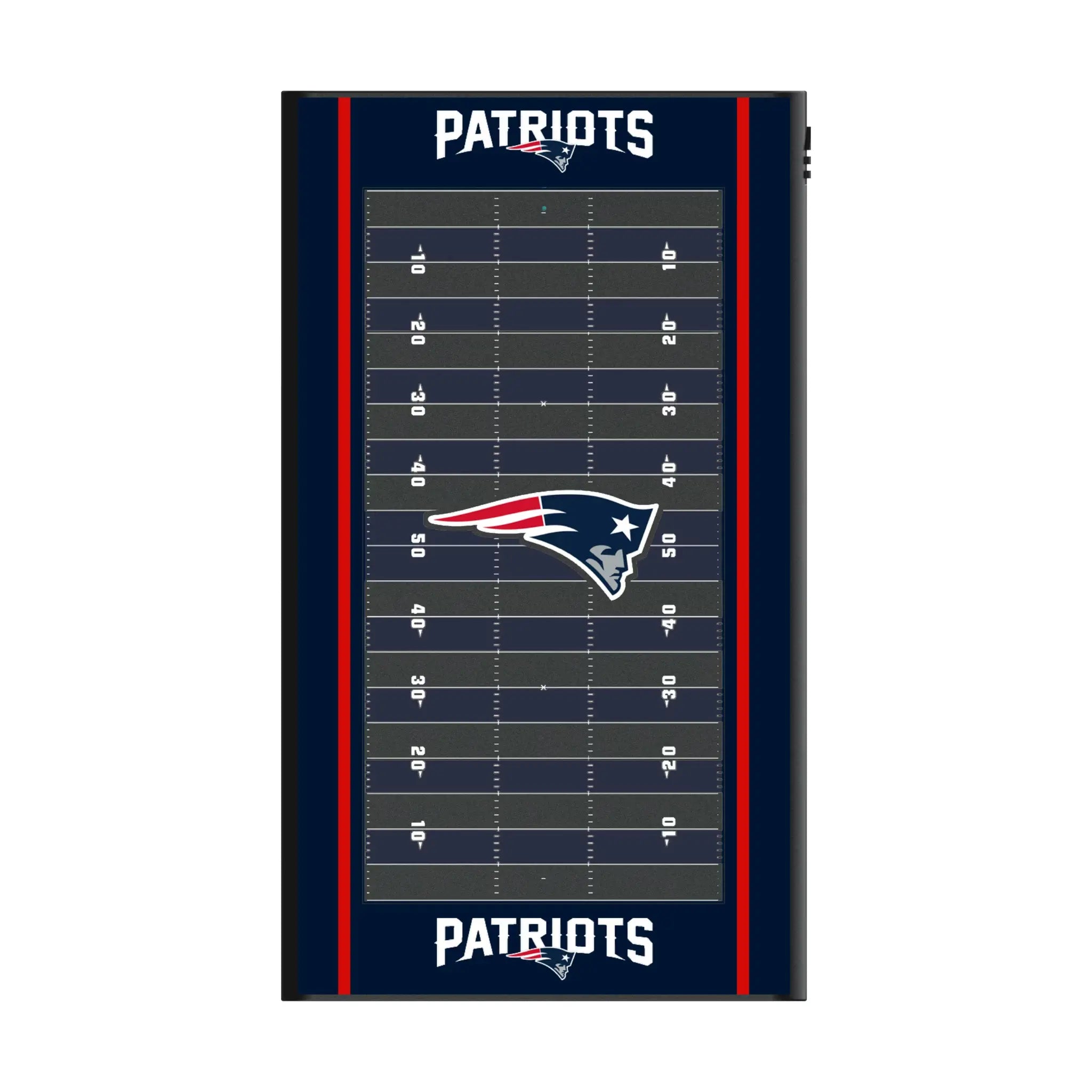 New England Patriots Field 5000mAh Flat Power Bank