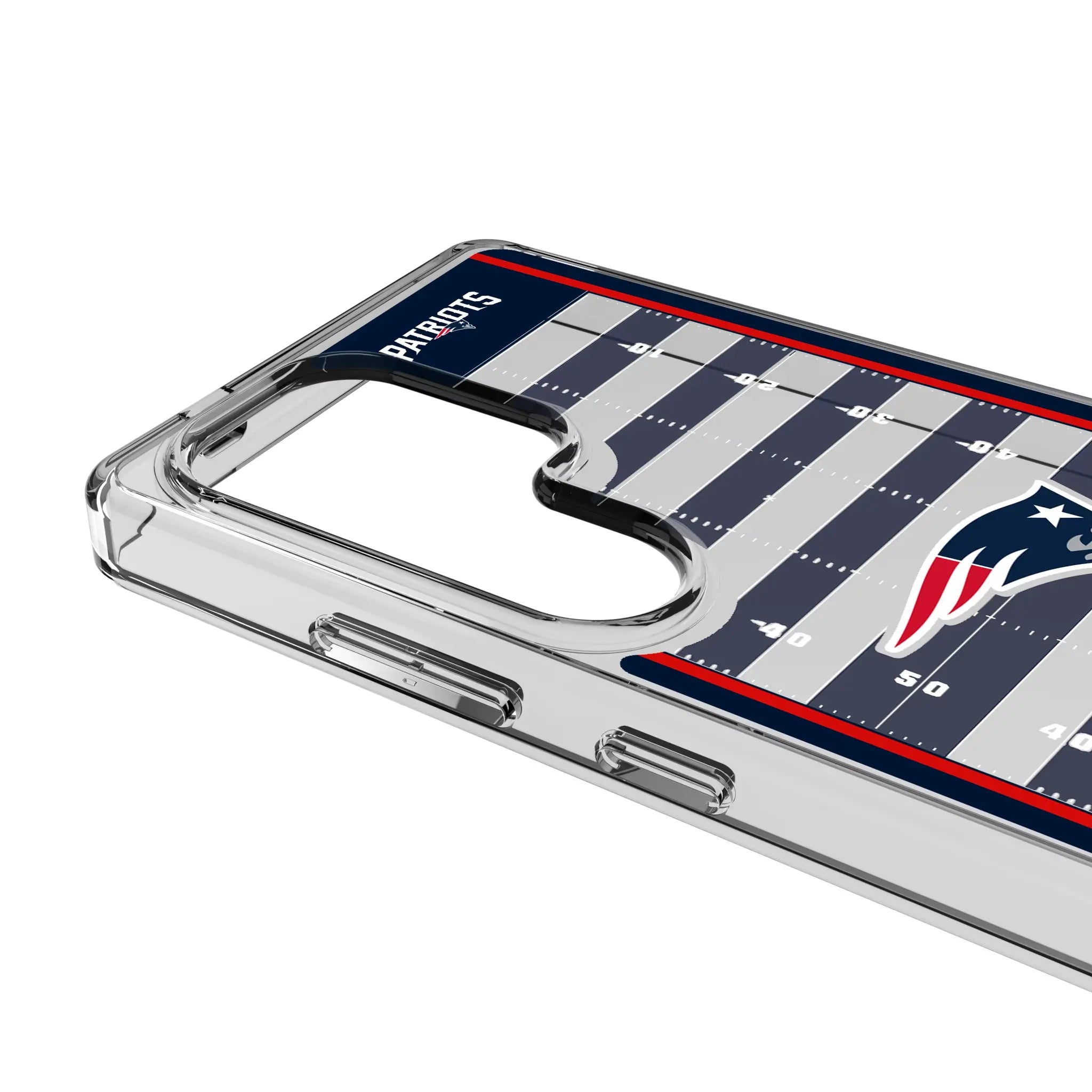 New England Patriots Field Galaxy Clear Phone Case for Samsung Galaxy - Detail#Device_Galaxy S25 Ultra
