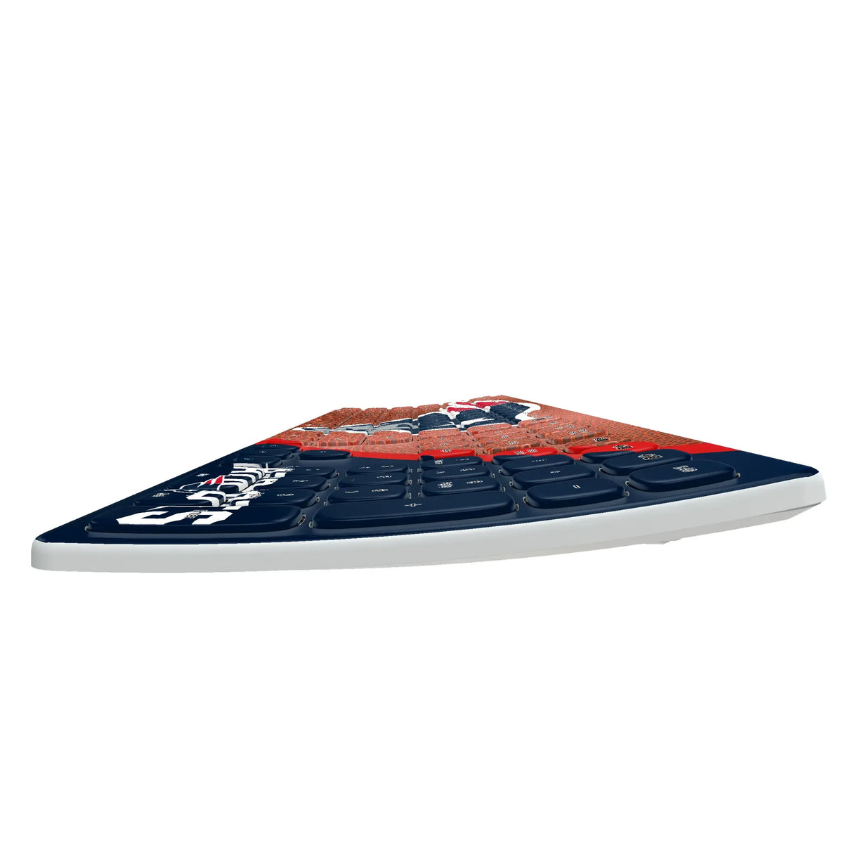 New England Patriots Football KKB605 Curved Wireless Keyboard