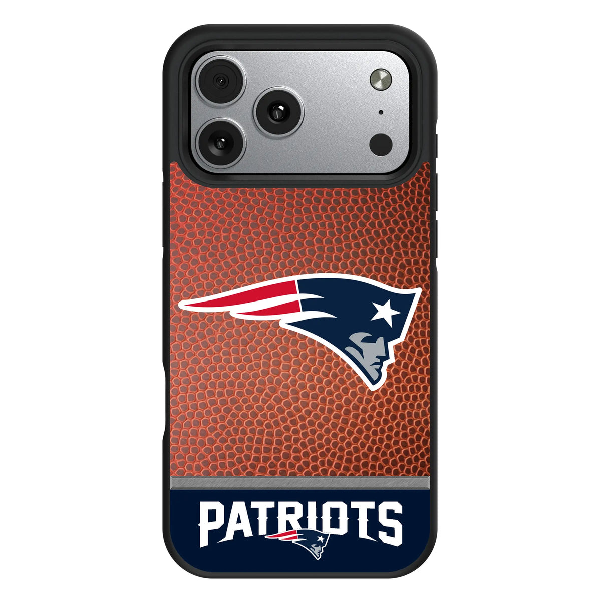 New England Patriots Football Wordmark iPhone Bump Phone Case for Apple iPhone#Device_iPhone 17 Pro Max