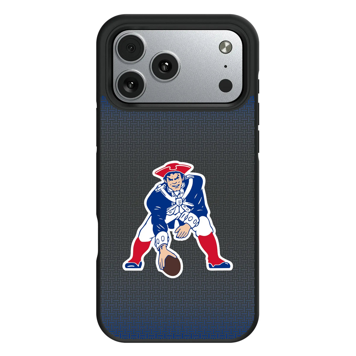 New England Patriots Historic Collection Linen iPhone Bump Phone Case for Apple iPhone#Device_iPhone 17 Pro Max