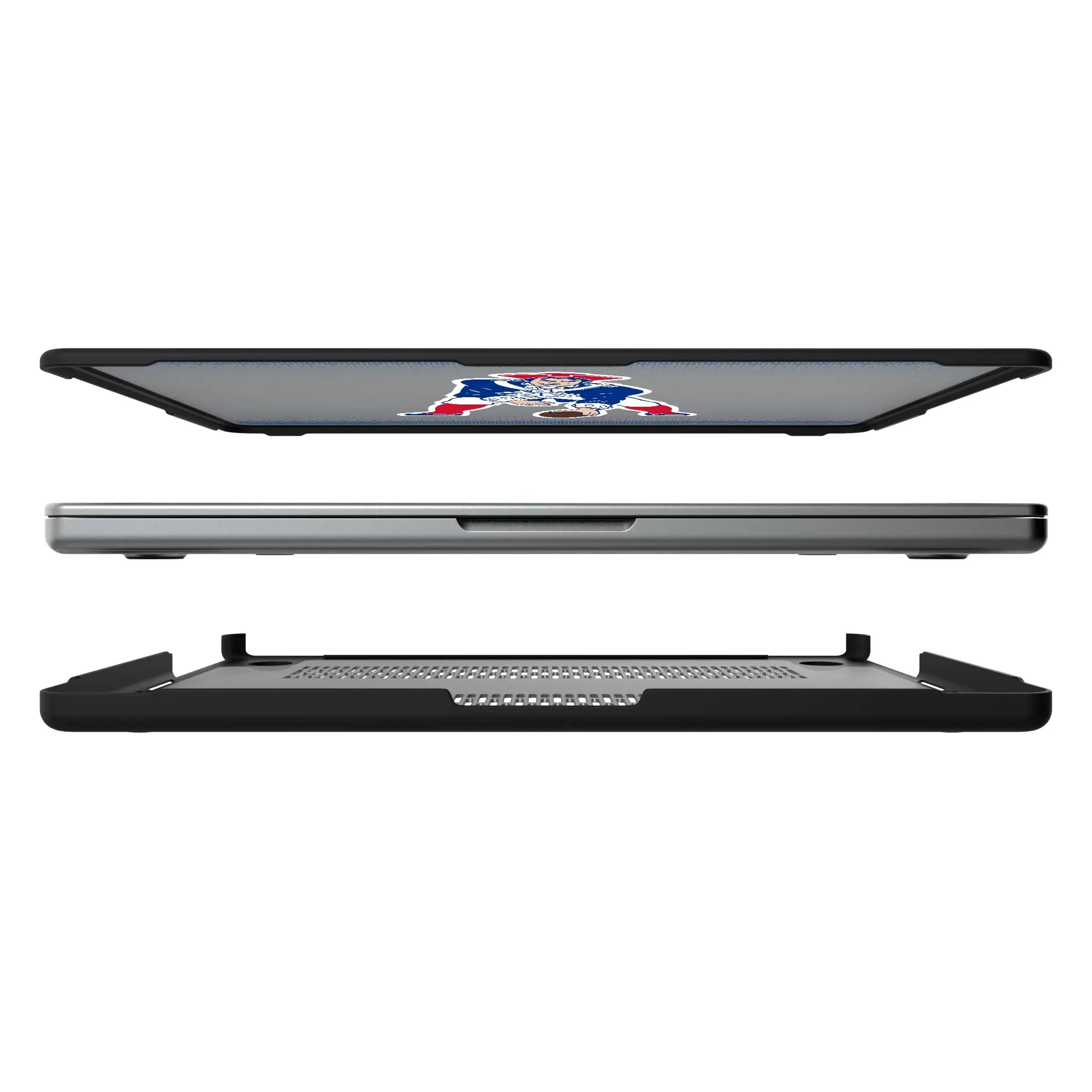New England Patriots Historic Collection Linen MacBook Laptop Case for Apple MacBook