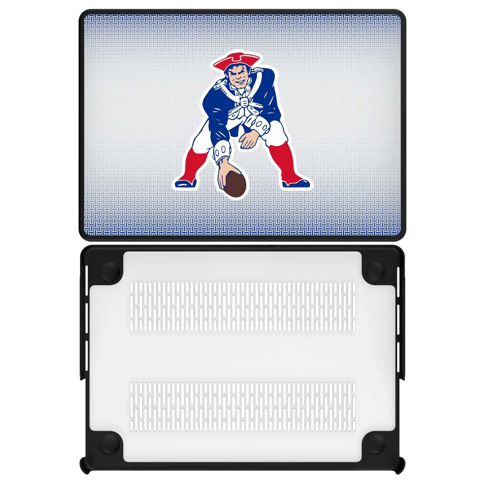 New England Patriots Historic Collection Linen MacBook Laptop Case for Apple MacBook