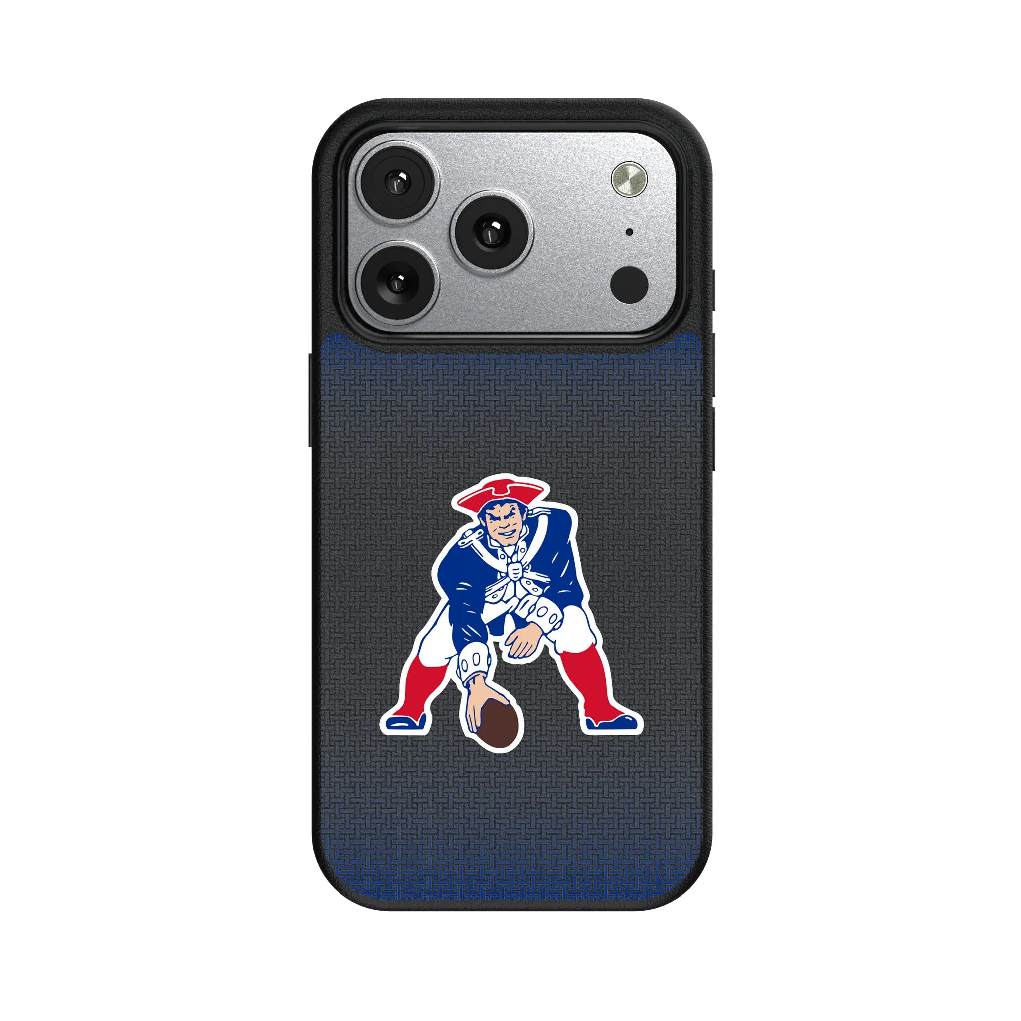 New England Patriots Historic Collection Linen iPhone MagSafe Compatible Phone Case for Apple iPhone#Device_iPhone 17 Pro