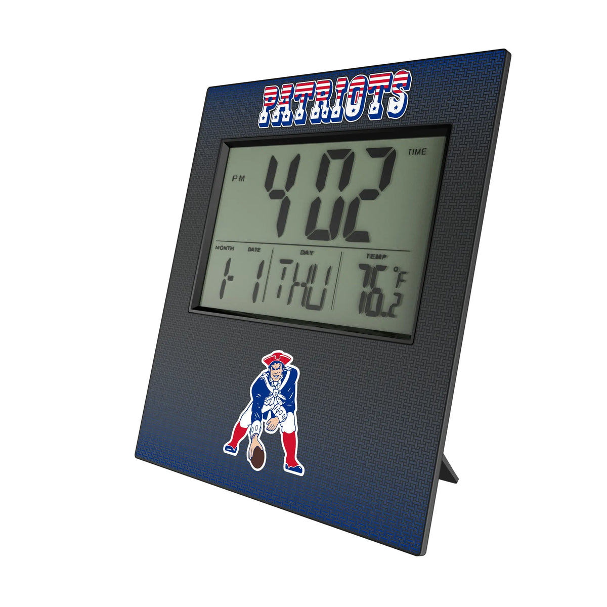 New England Patriots Historic Collection Linen Wall Clock