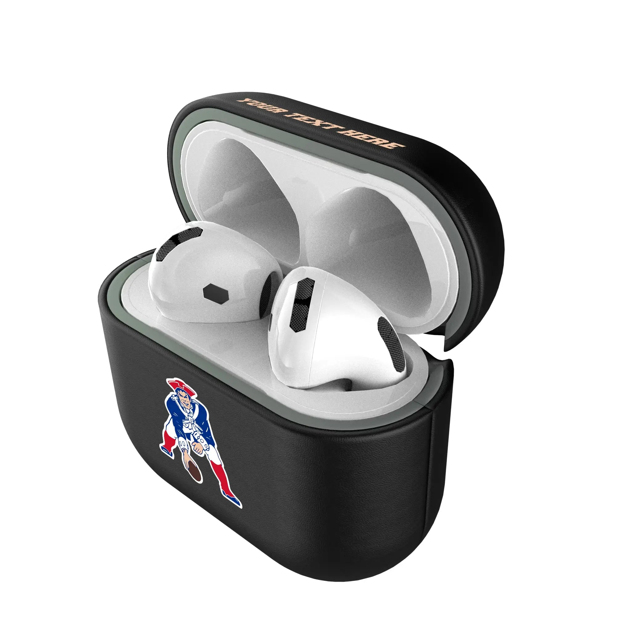 New England Patriots Historic Collection Personalized Insignia AirPods AirPod Case Cover#Device_AirPods 4