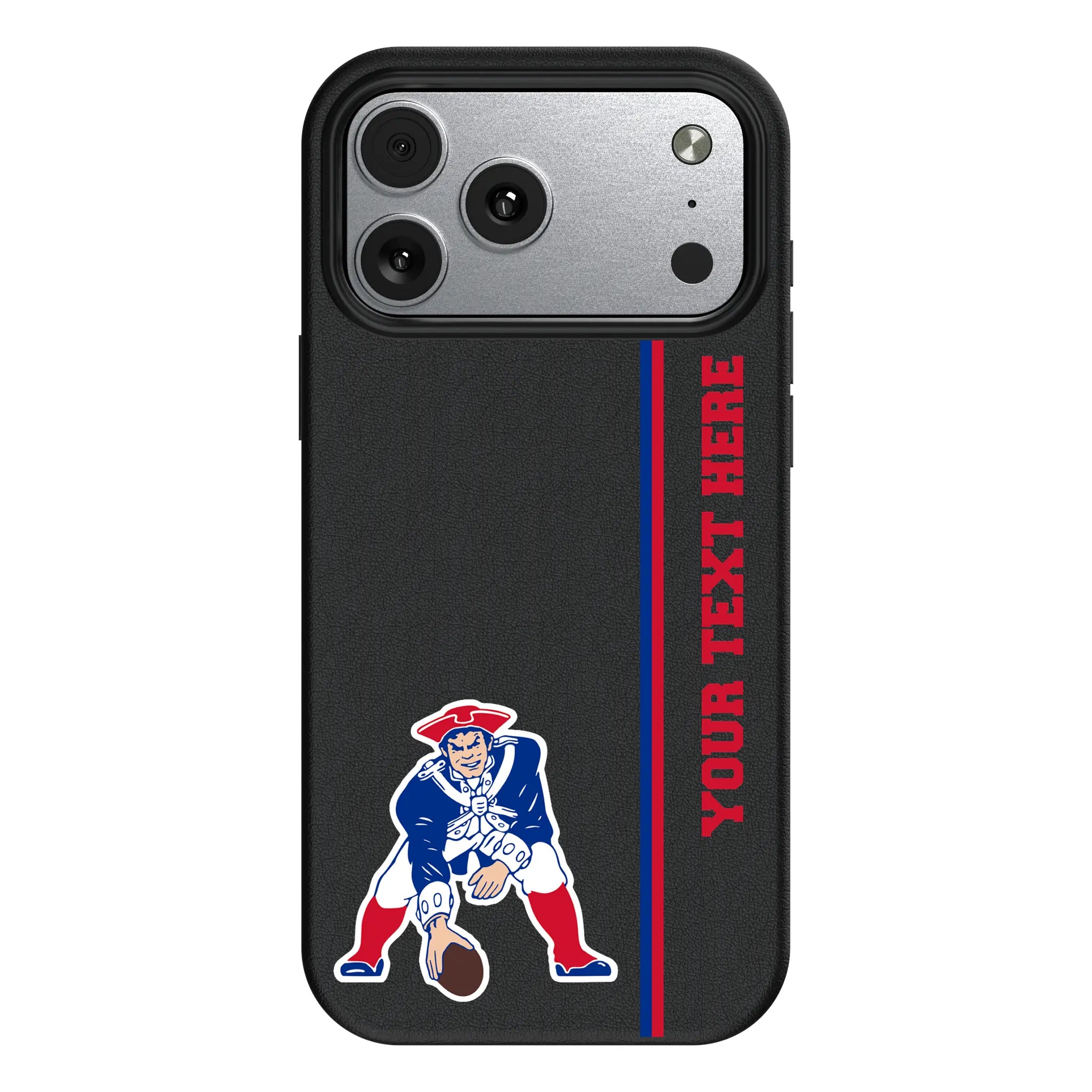 New England Patriots Historic Collection Personalized Sidebard iPhone MagSafe Compatible Phone Case for Apple iPhone#Device_iPhone 17 Pro Max
