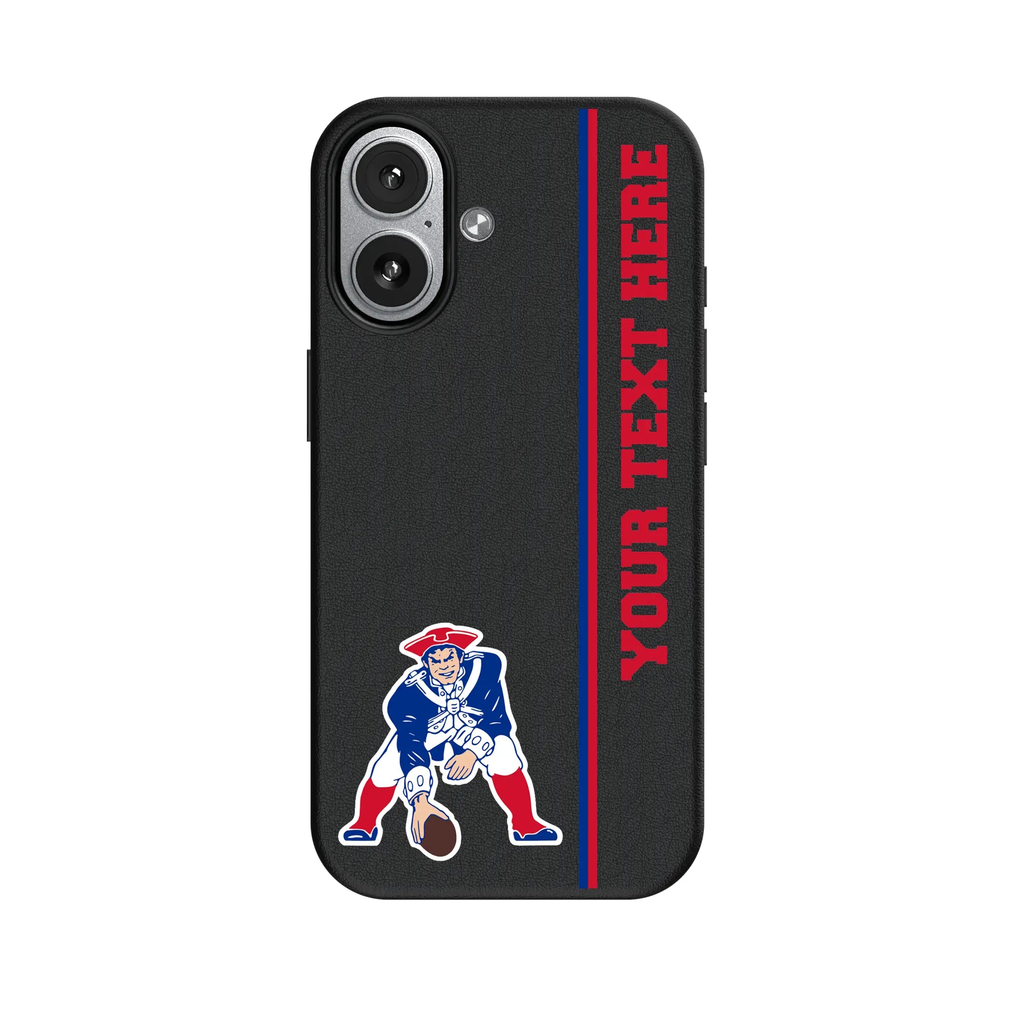 New England Patriots Historic Collection Personalized Sidebard iPhone MagSafe Compatible Phone Case for Apple iPhone#Device_iPhone 17
