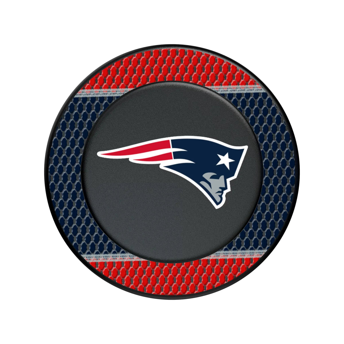 New England Patriots Mesh Popsockets Round Magnetic