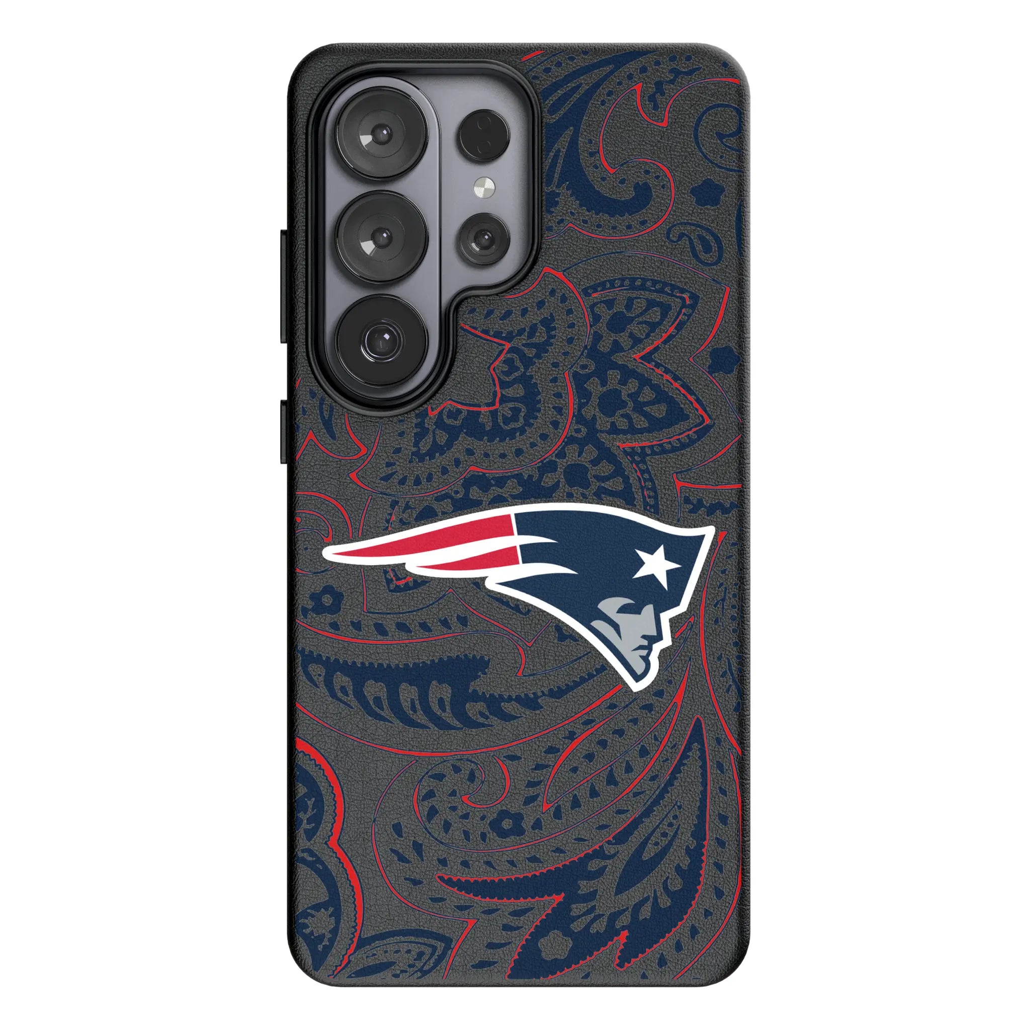 New England Patriots Paisley Galaxy MagSafe Compatible Phone Case for Samsung Galaxy#Device_Galaxy S26 Ultra
