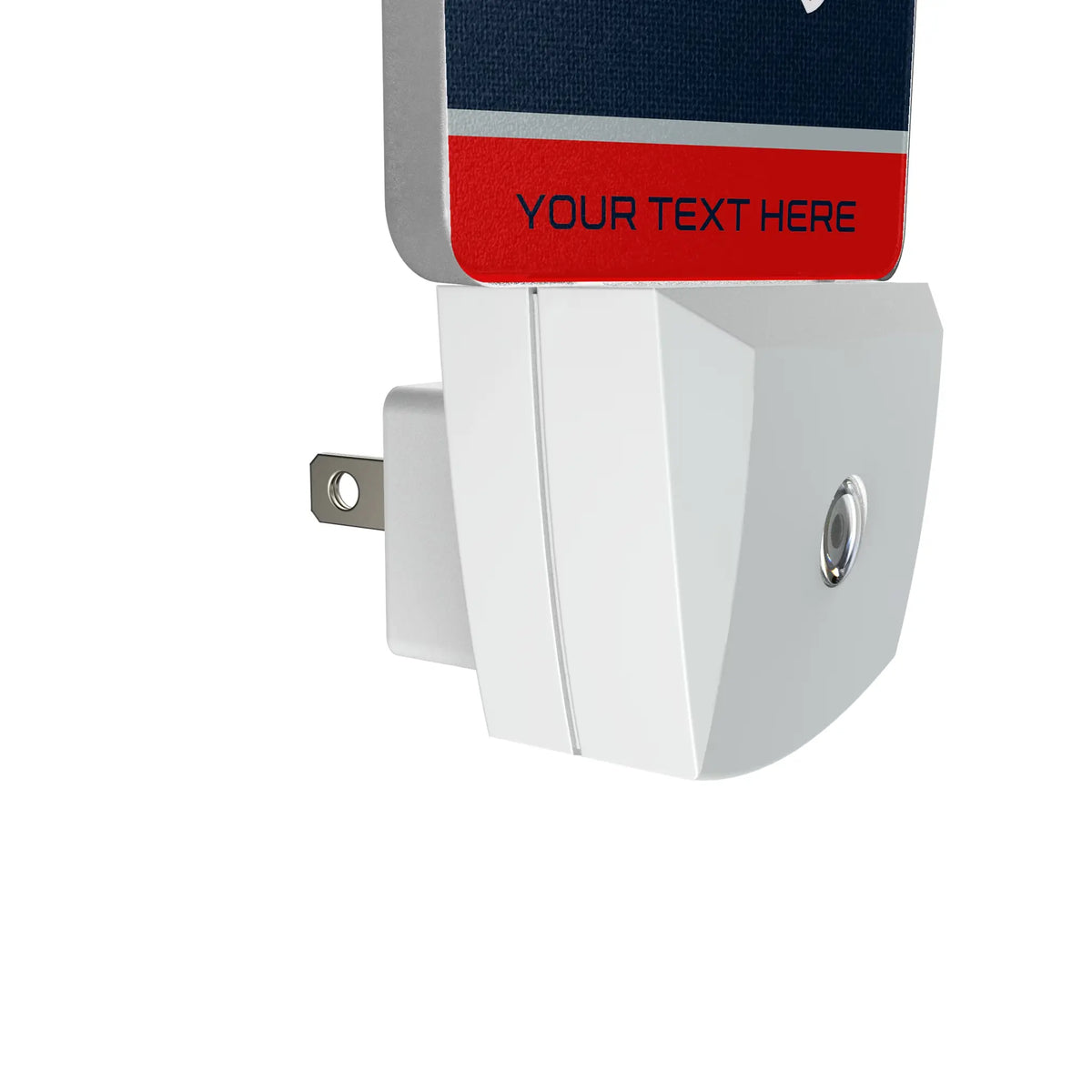 New England Patriots Personalized Endzone Solid Night Light 2-Pack - Detail