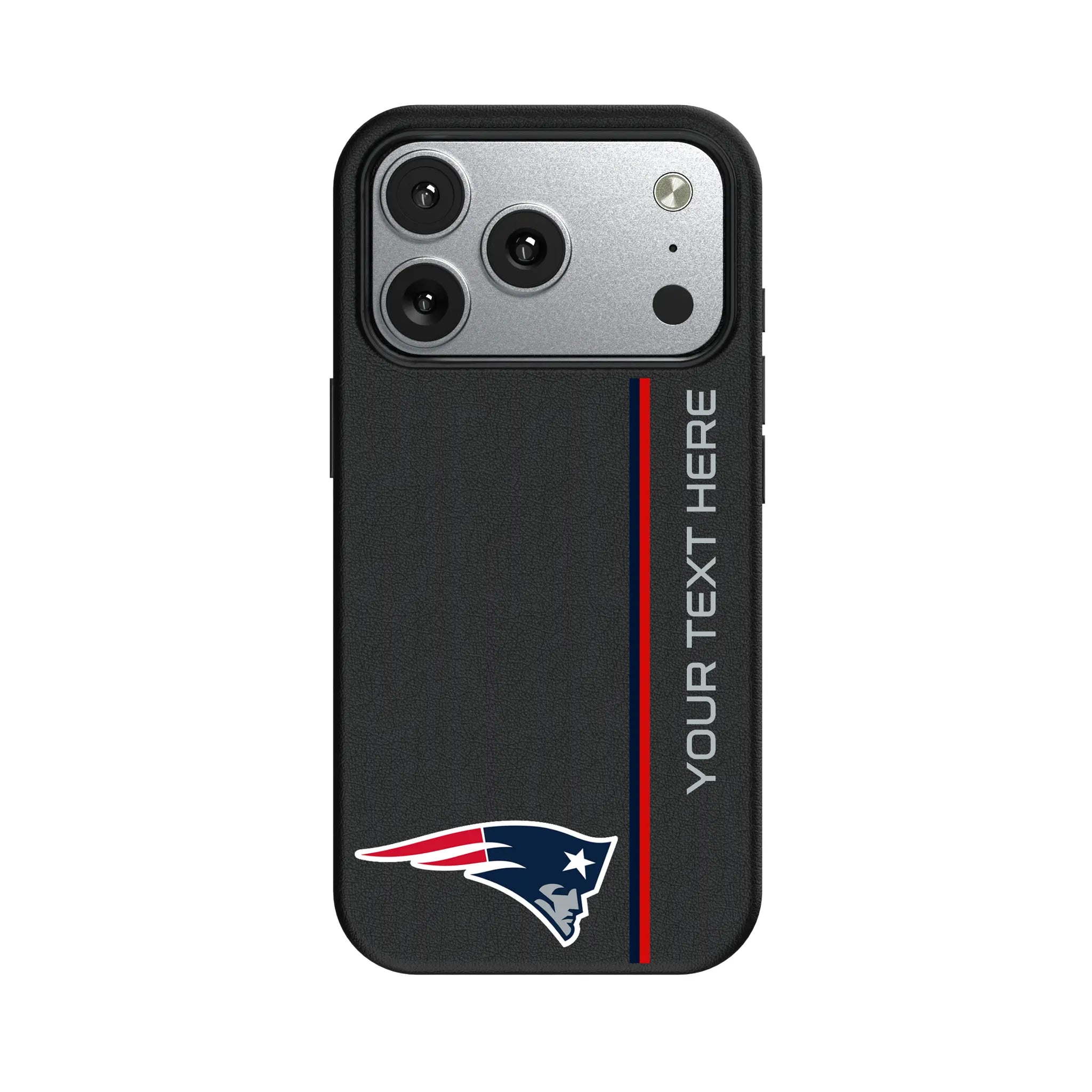 New England Patriots Personalized Sidebard iPhone MagSafe Compatible Phone Case for Apple iPhone#Device_iPhone 17 Pro