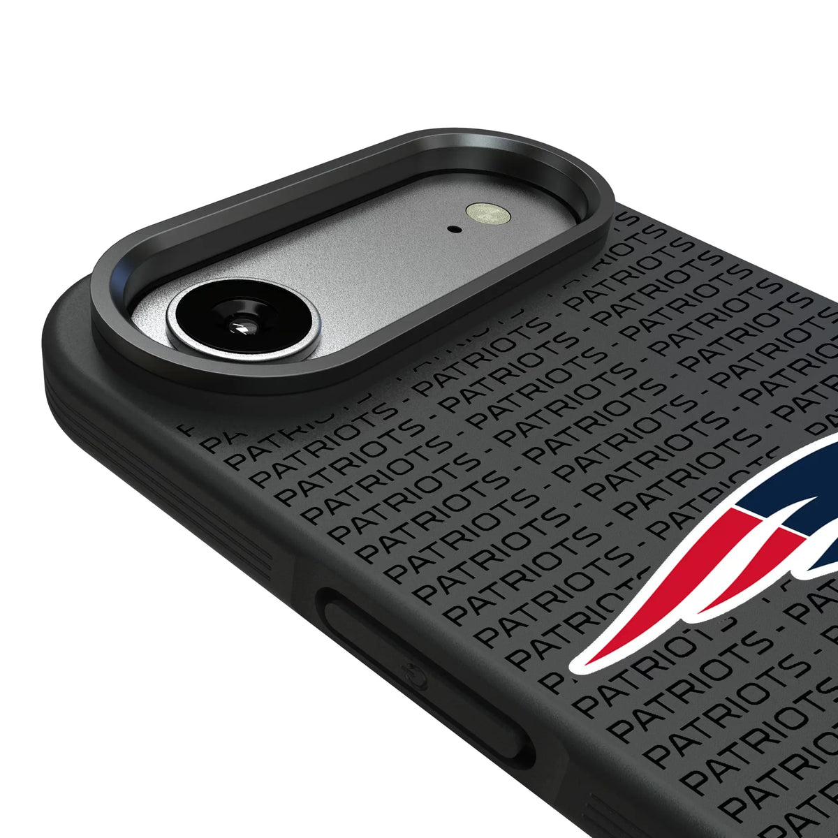 New England Patriots Text Backdrop iPhone Bump Phone Case for Apple iPhone - Detail#Device_iPhone Air