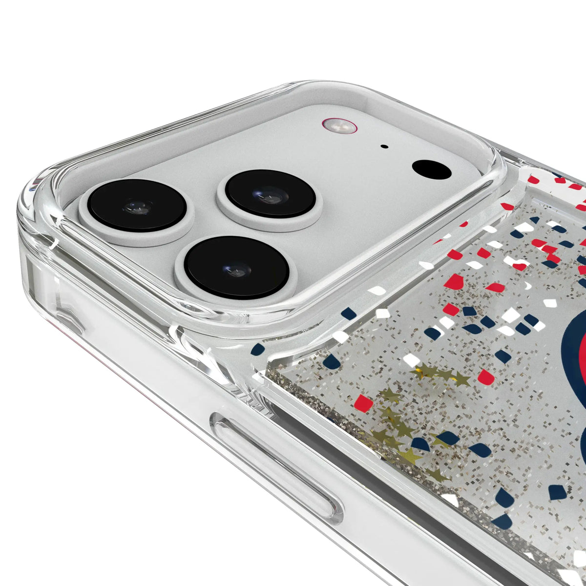 New England Revolution Confetti iPhone Glitter Phone Case for Apple iPhone - Detail#Device_iPhone 18 Pro Max