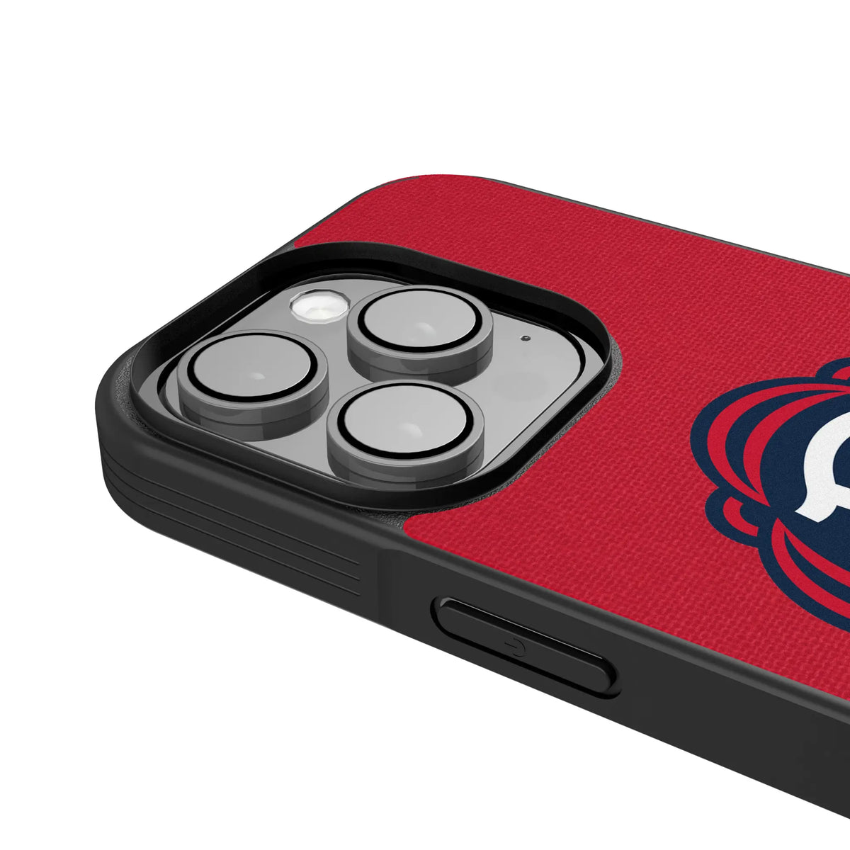 New England Revolution Endzone Solid iPhone Bump Phone Case for Apple iPhone - Detail