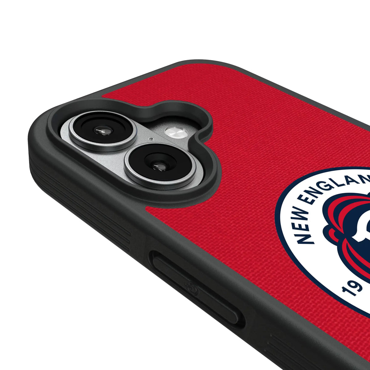 New England Revolution Endzone Solid iPhone Bump Phone Case for Apple iPhone - Detail#Device_iPhone 17