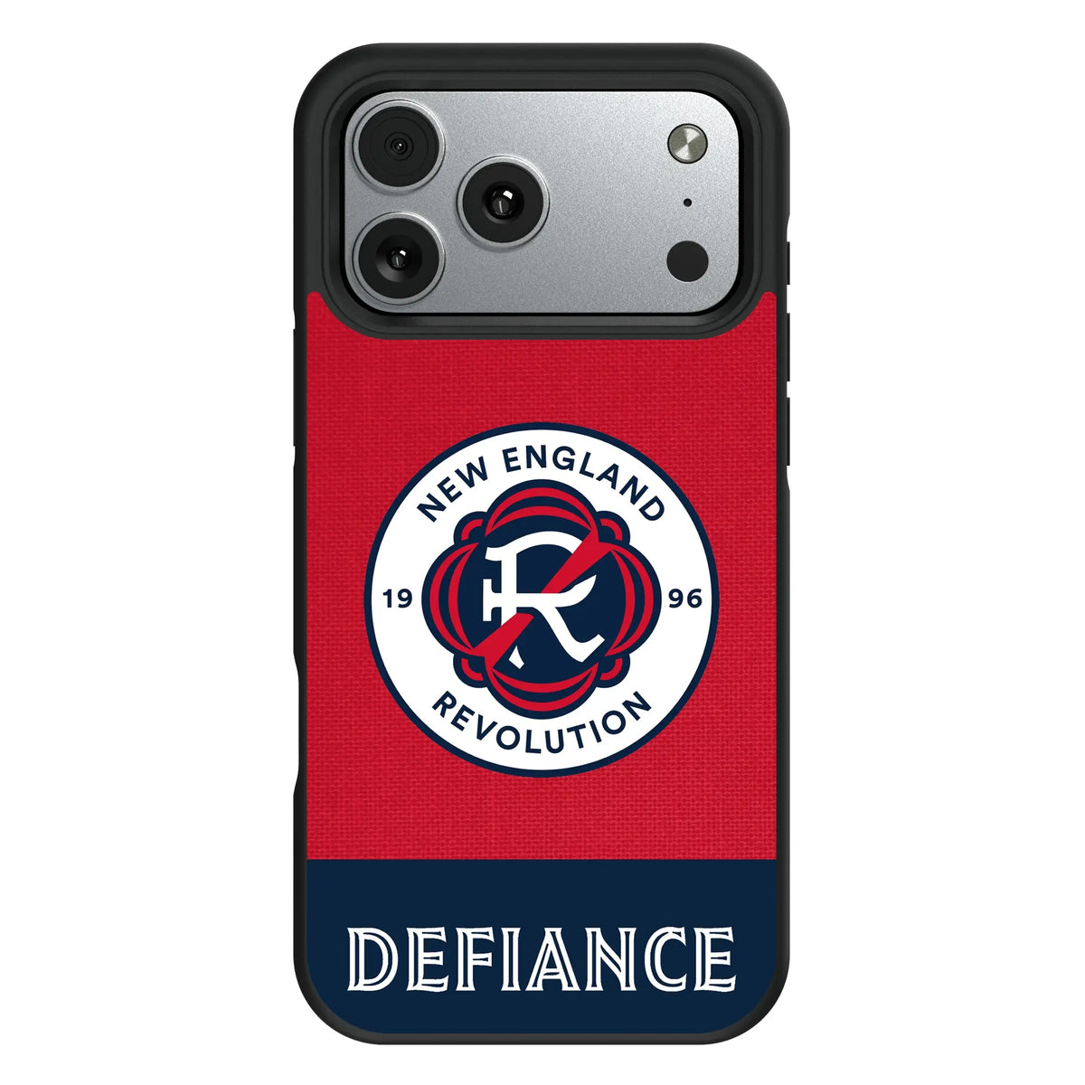 New England Revolution Endzone Solid iPhone Bump Phone Case for Apple iPhone#Device_iPhone 17 Pro Max