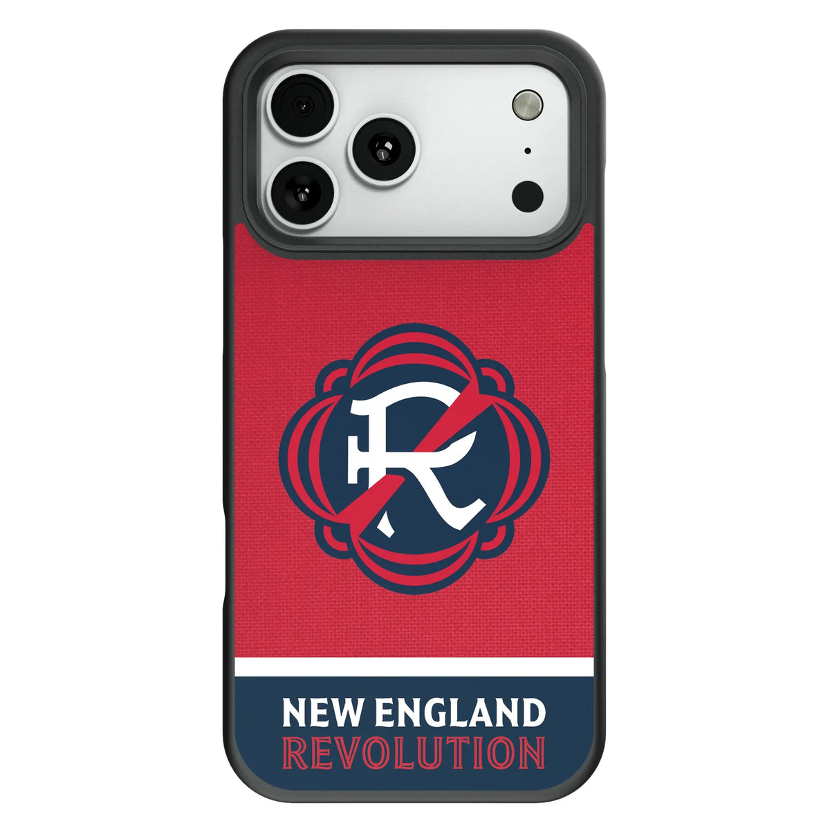 New England Revolution Endzone Solid Bump Phone Case for Apple iPhone