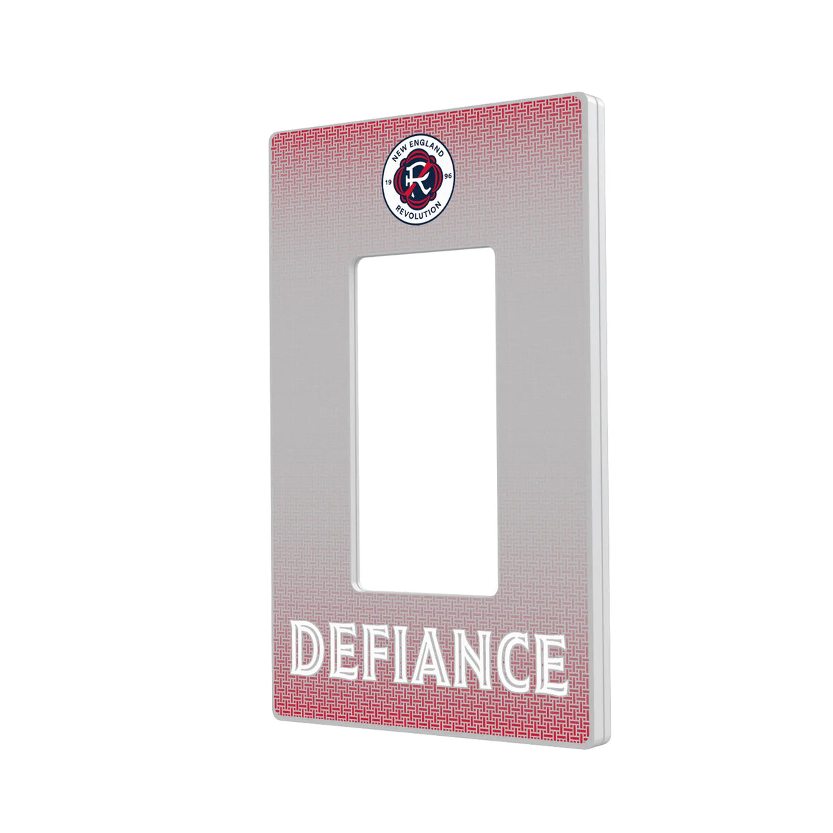New England Revolution Linen Hidden-Screw Light Switch Plate#Style_Single Rocker