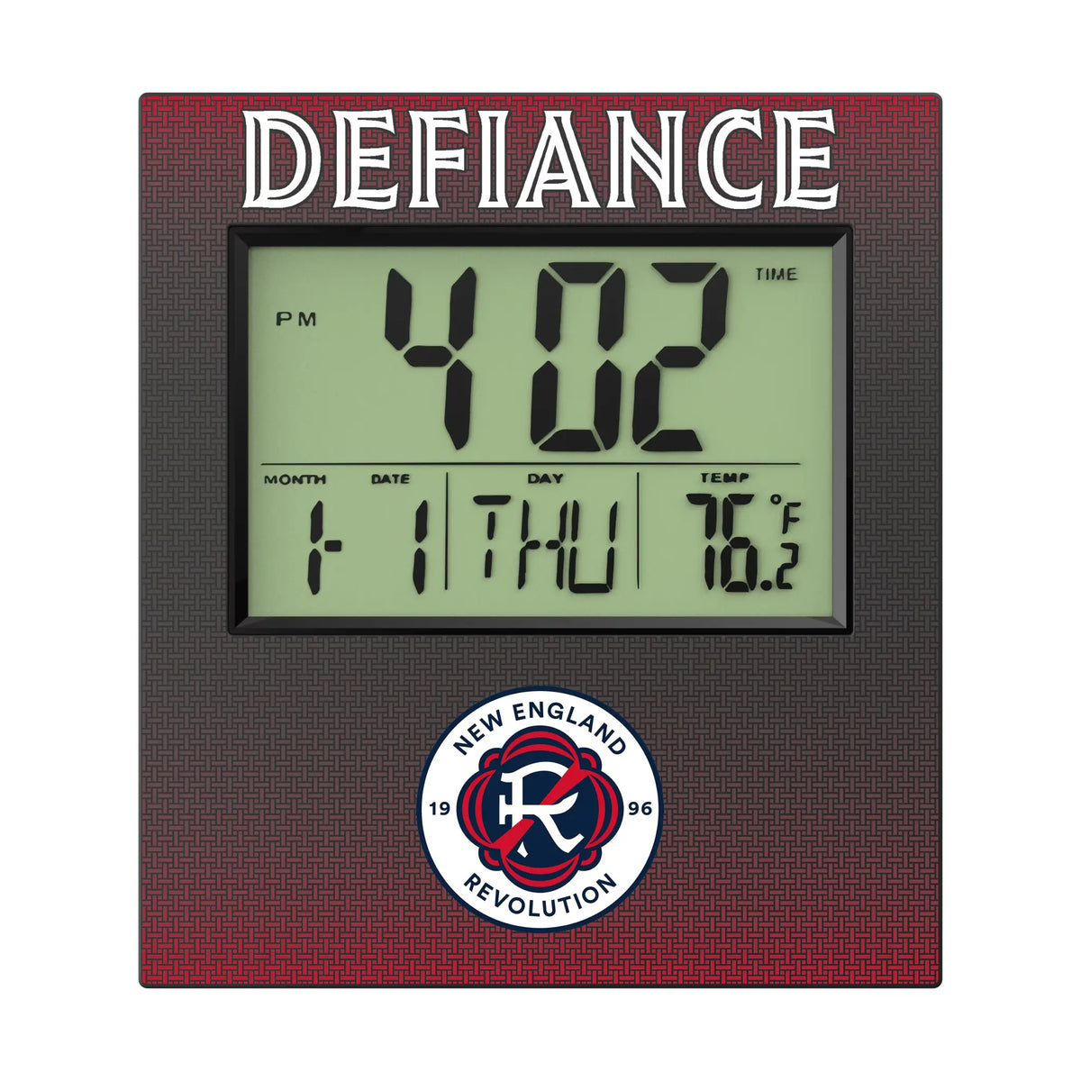 New England Revolution Linen Wall Clock