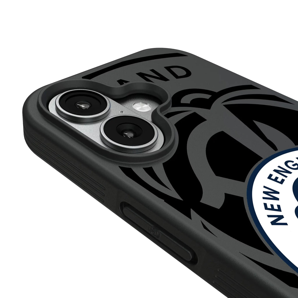 New England Revolution Monocolor Tilt iPhone Bump Phone Case for Apple iPhone - Detail#Device_iPhone 17
