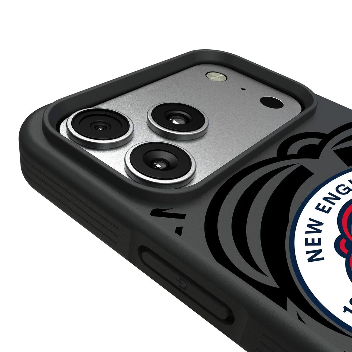 New England Revolution Monocolor Tilt iPhone Bump Phone Case for Apple iPhone - Detail#Device_iPhone 17 Pro Max